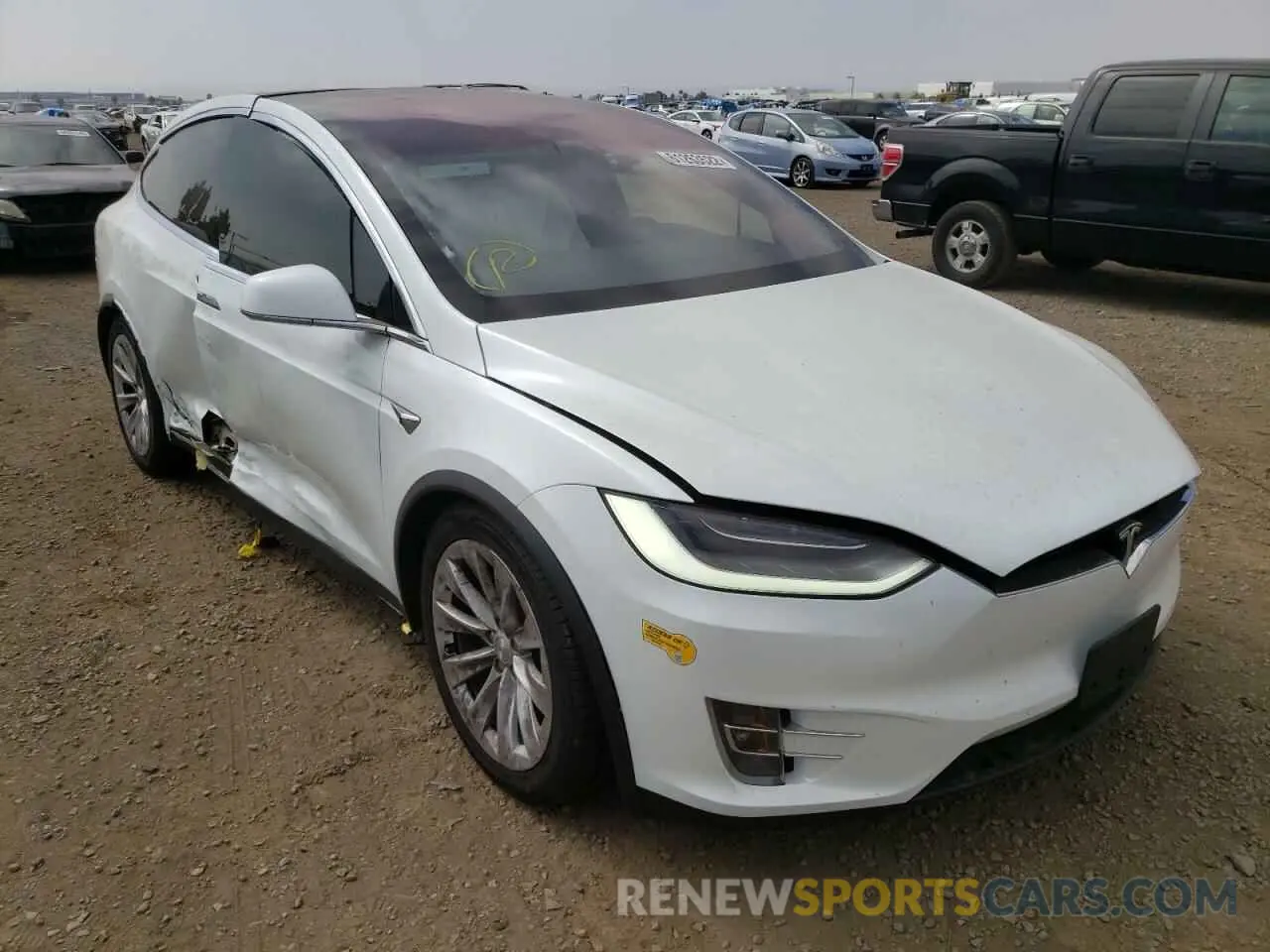 1 fotografías del automóvil dañado 5YJXCDE20LF250268 TESLA MODEL X 2020