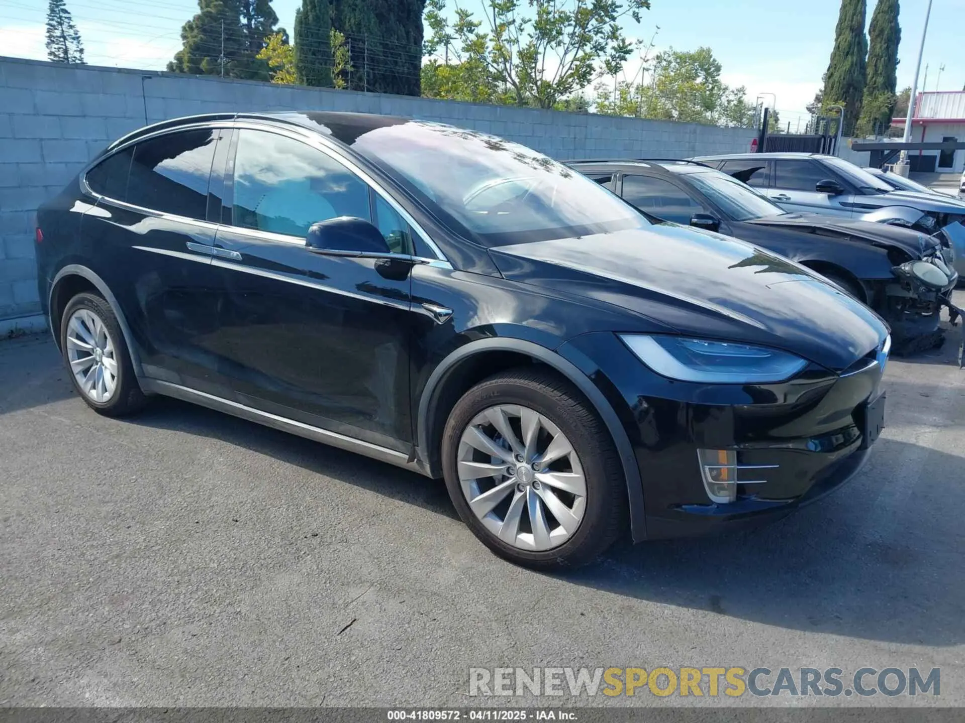 1 fotografías del automóvil dañado 5YJXCDE20LF265157 TESLA MODEL X 2020