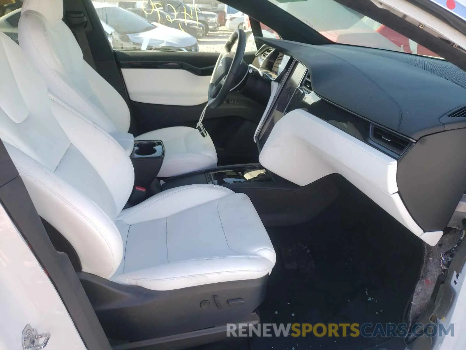 5 fotografías del automóvil dañado 5YJXCDE20LF300036 TESLA MODEL X 2020