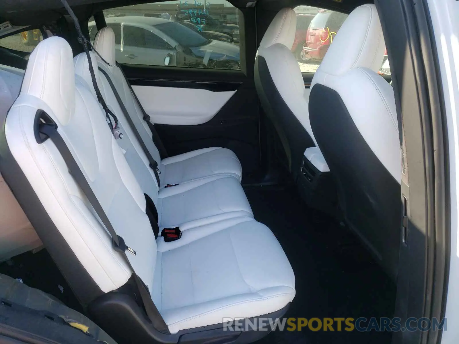 6 fotografías del automóvil dañado 5YJXCDE20LF300036 TESLA MODEL X 2020