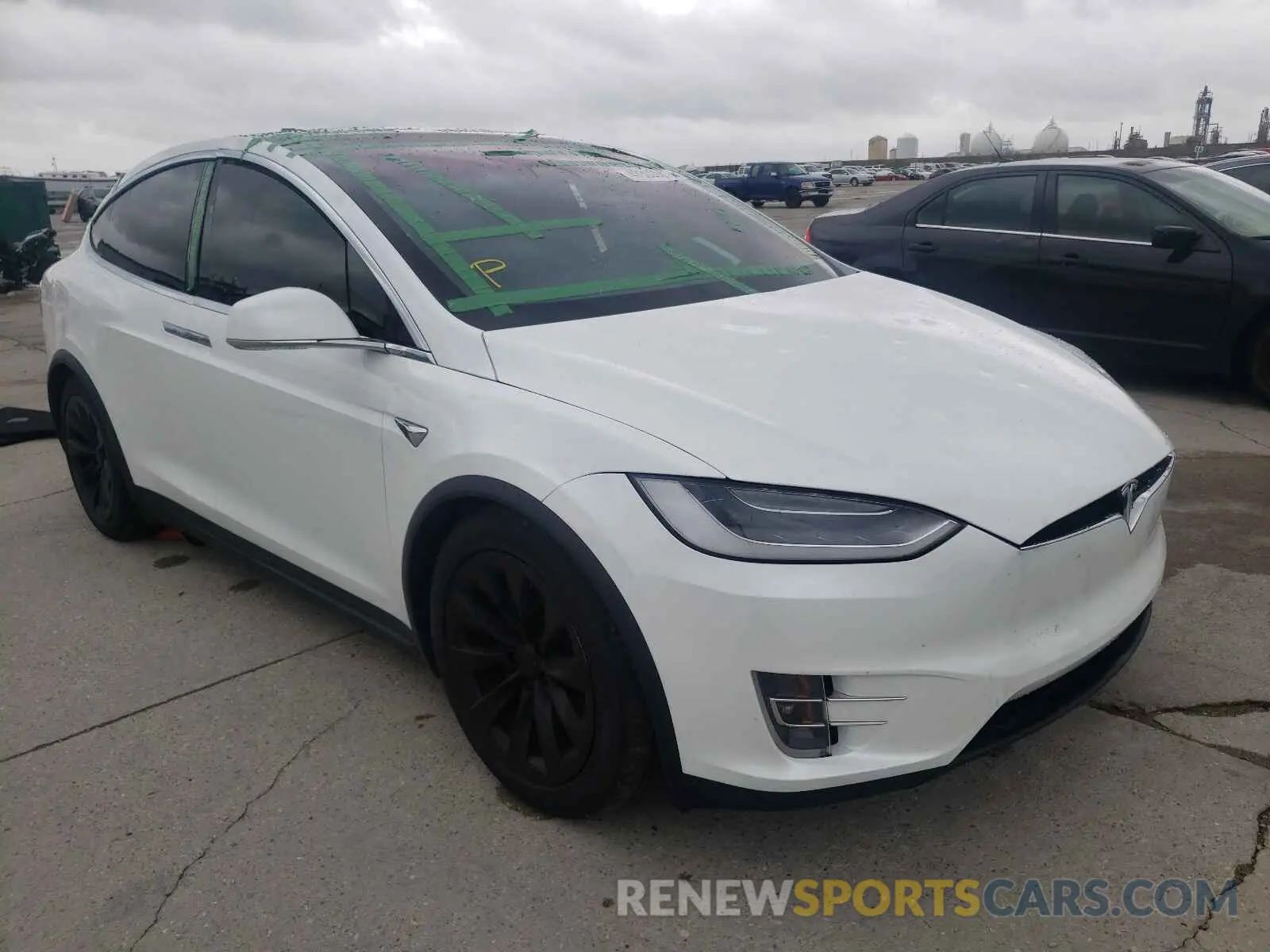 1 fotografías del automóvil dañado 5YJXCDE21LF230966 TESLA MODEL X 2020