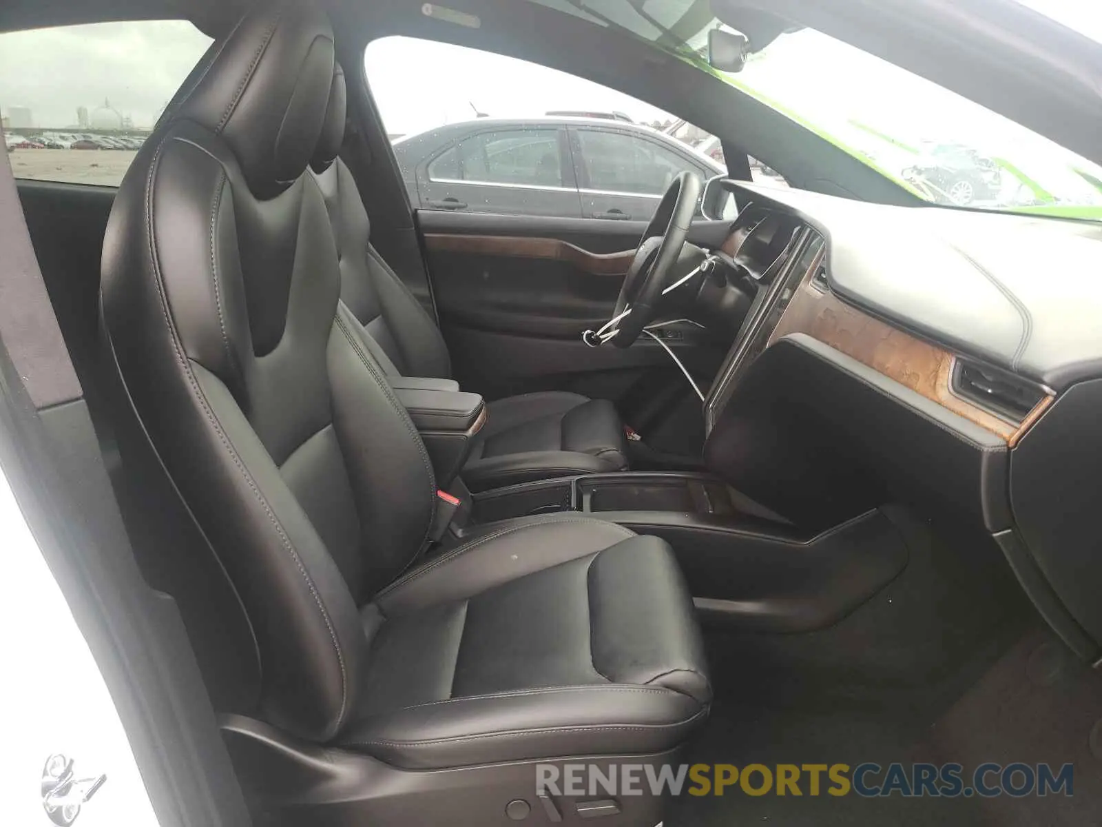 5 fotografías del automóvil dañado 5YJXCDE21LF230966 TESLA MODEL X 2020