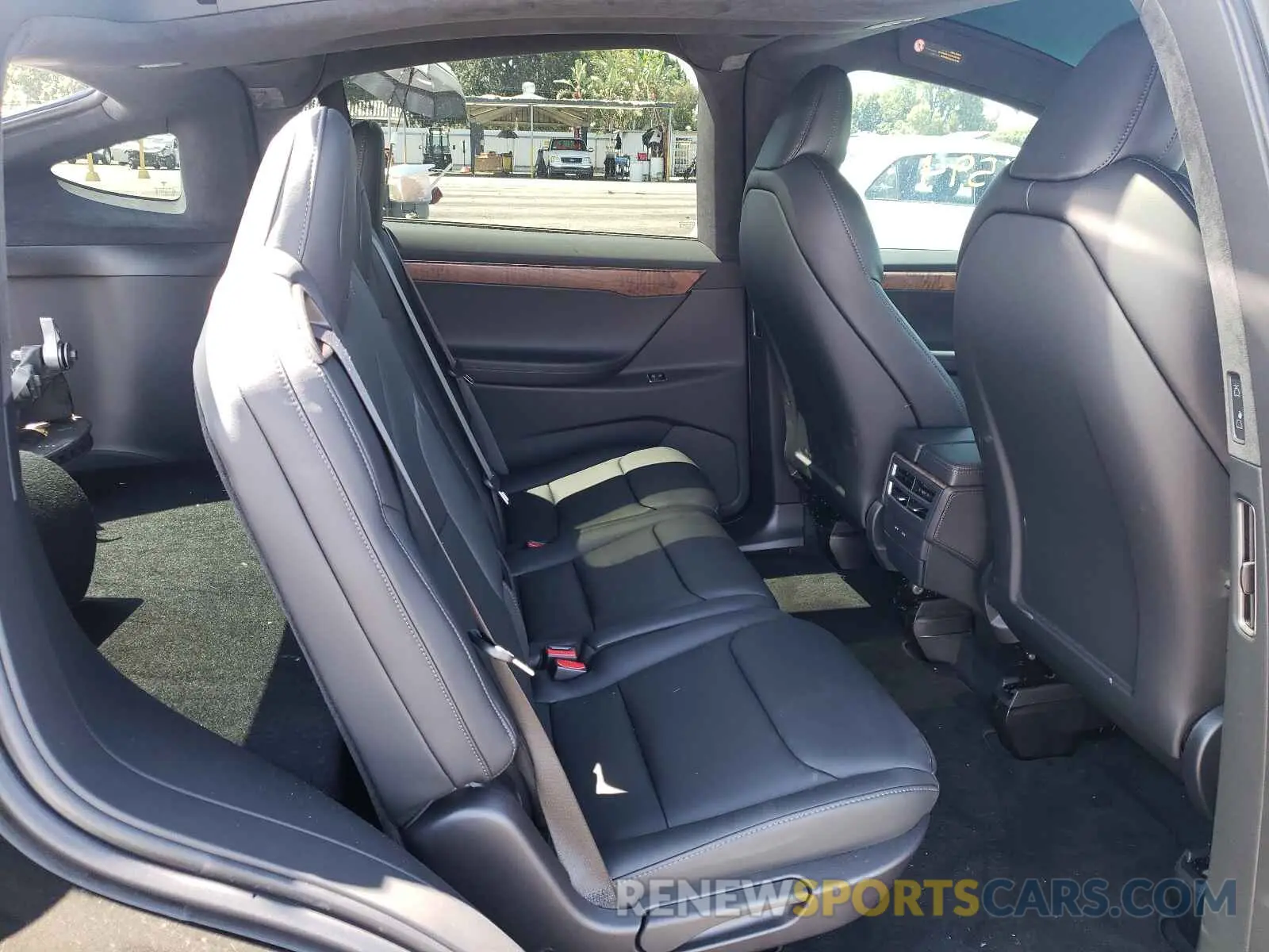 6 fotografías del automóvil dañado 5YJXCDE21LF283750 TESLA MODEL X 2020