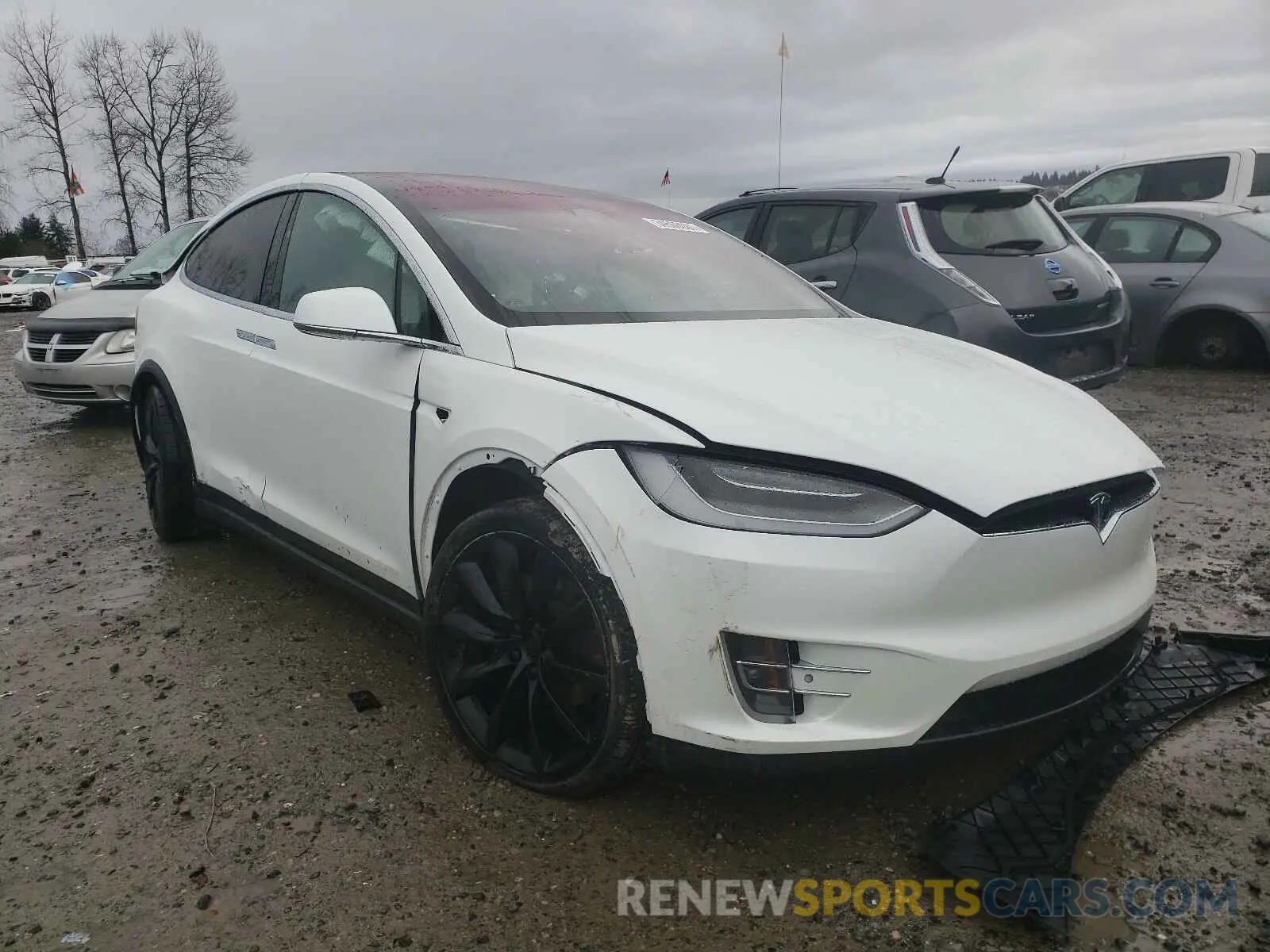 1 fotografías del automóvil dañado 5YJXCDE21LF304788 TESLA MODEL X 2020