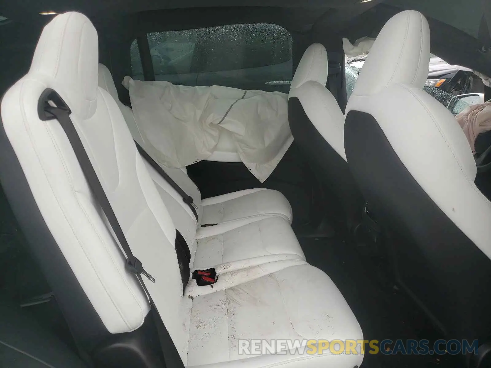 6 fotografías del automóvil dañado 5YJXCDE21LF304788 TESLA MODEL X 2020