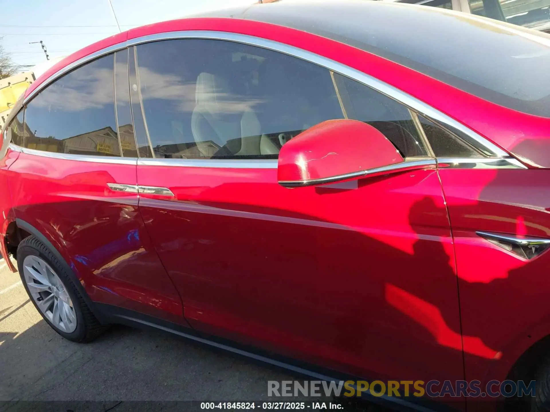 14 fotografías del automóvil dañado 5YJXCDE22LF217014 TESLA MODEL X 2020
