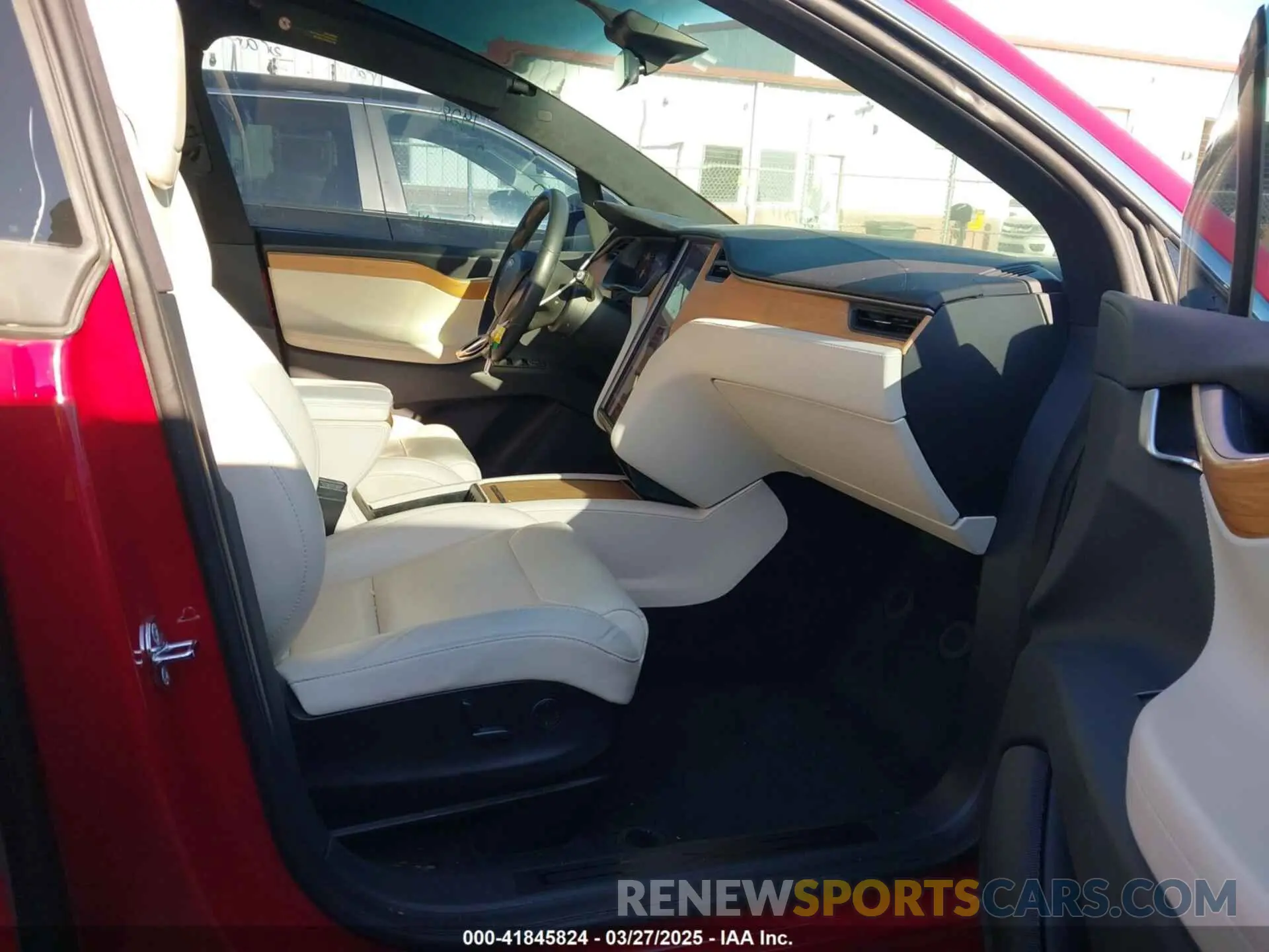 5 fotografías del automóvil dañado 5YJXCDE22LF217014 TESLA MODEL X 2020
