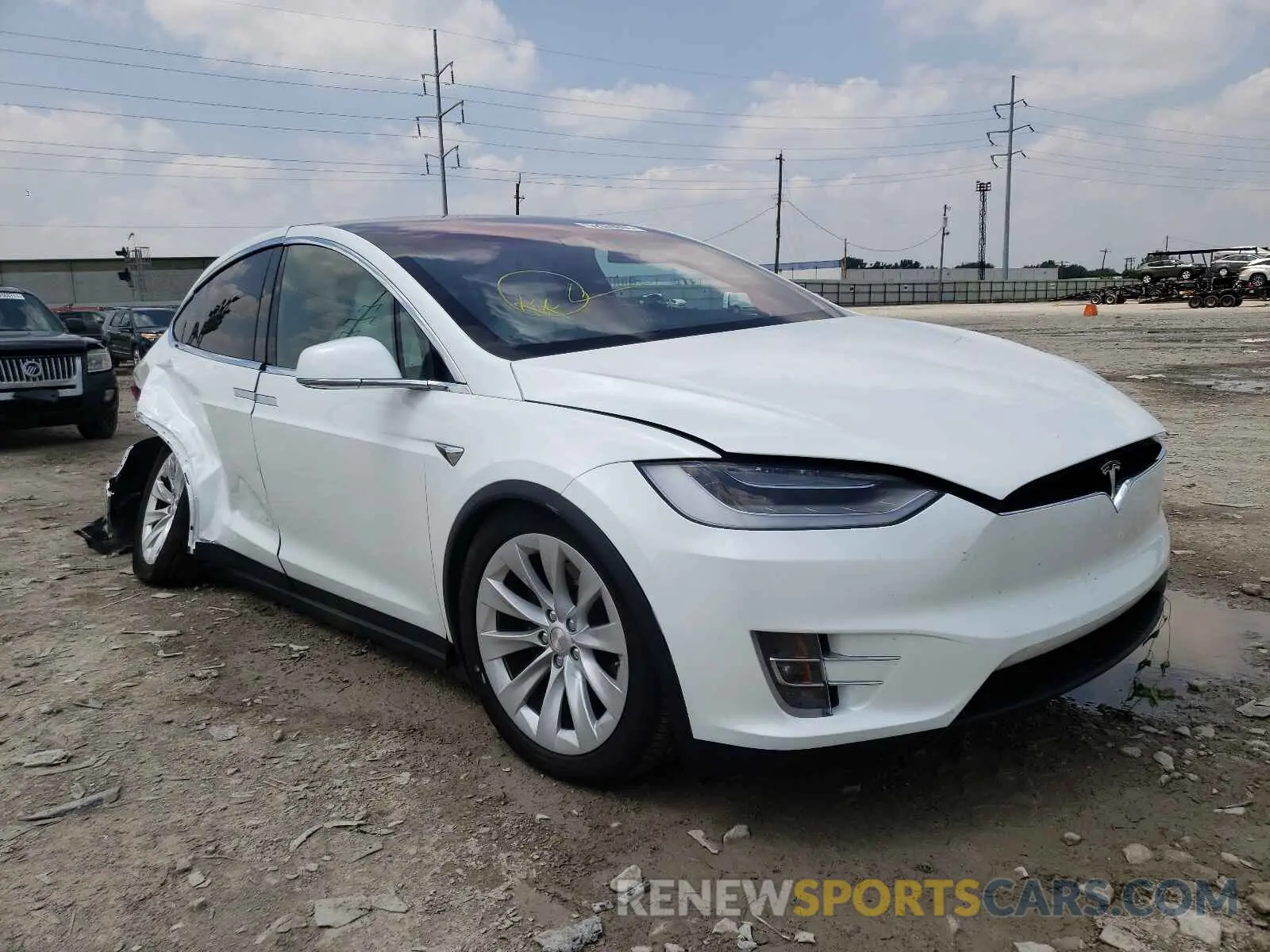 1 fotografías del automóvil dañado 5YJXCDE22LF219510 TESLA MODEL X 2020
