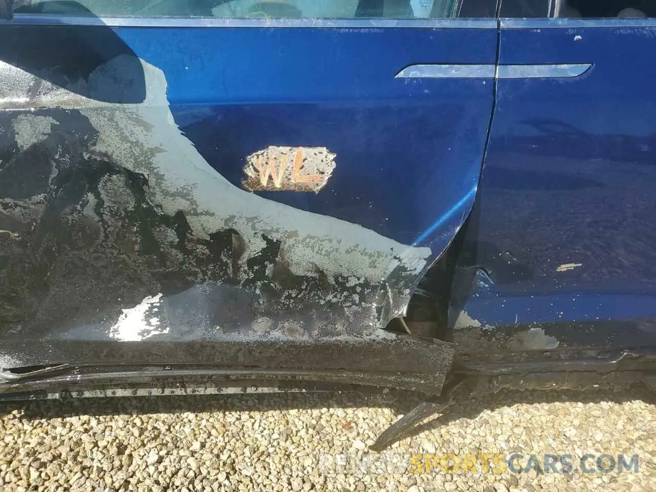 9 fotografías del automóvil dañado 5YJXCDE22LF231320 TESLA MODEL X 2020