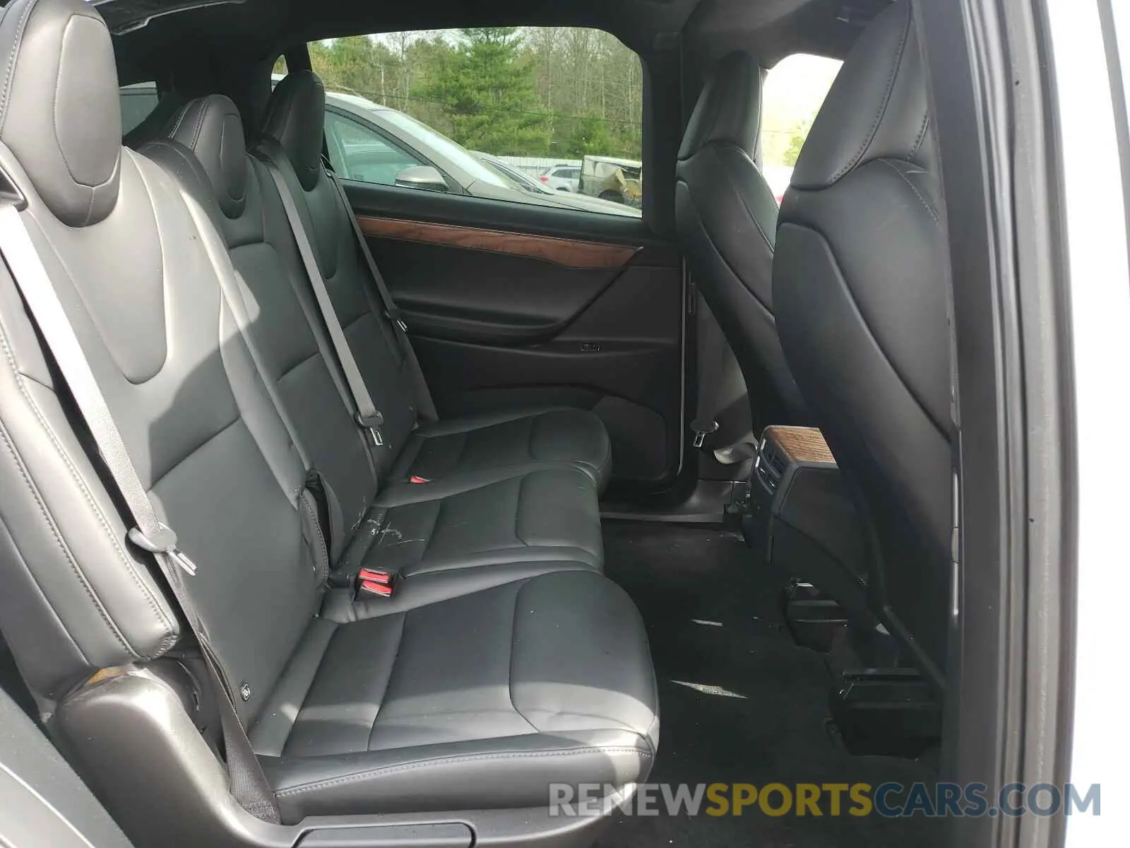 6 fotografías del automóvil dañado 5YJXCDE22LF232340 TESLA MODEL X 2020