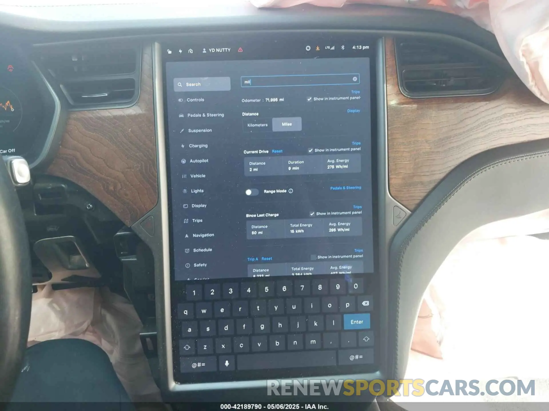 17 fotografías del automóvil dañado 5YJXCDE22LF266391 TESLA MODEL X 2020