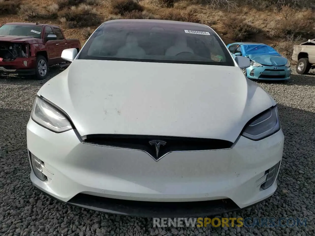5 fotografías del automóvil dañado 5YJXCDE22LF266441 TESLA MODEL X 2020