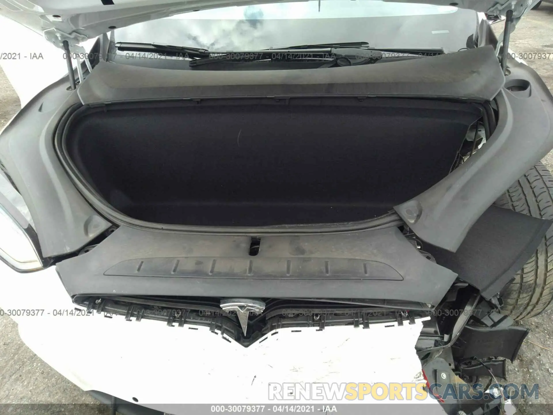 10 fotografías del automóvil dañado 5YJXCDE22LF285944 TESLA MODEL X 2020