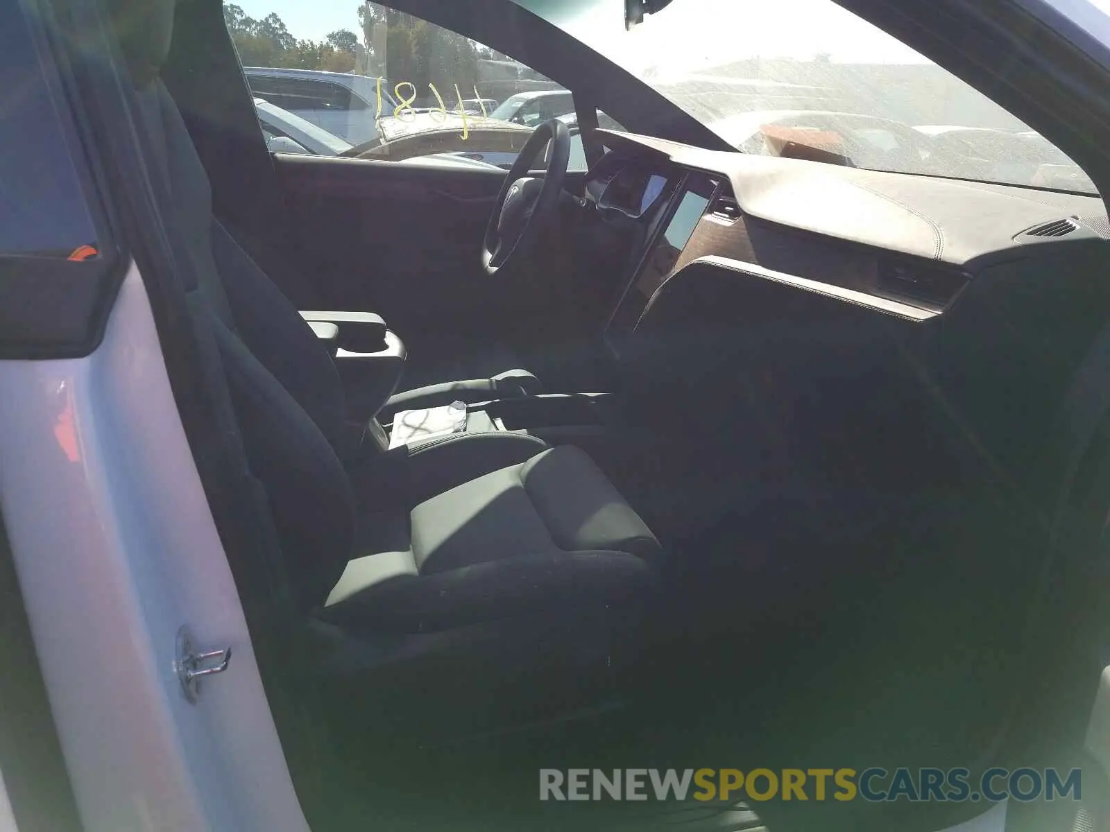 5 fotografías del automóvil dañado 5YJXCDE22LF286060 TESLA MODEL X 2020