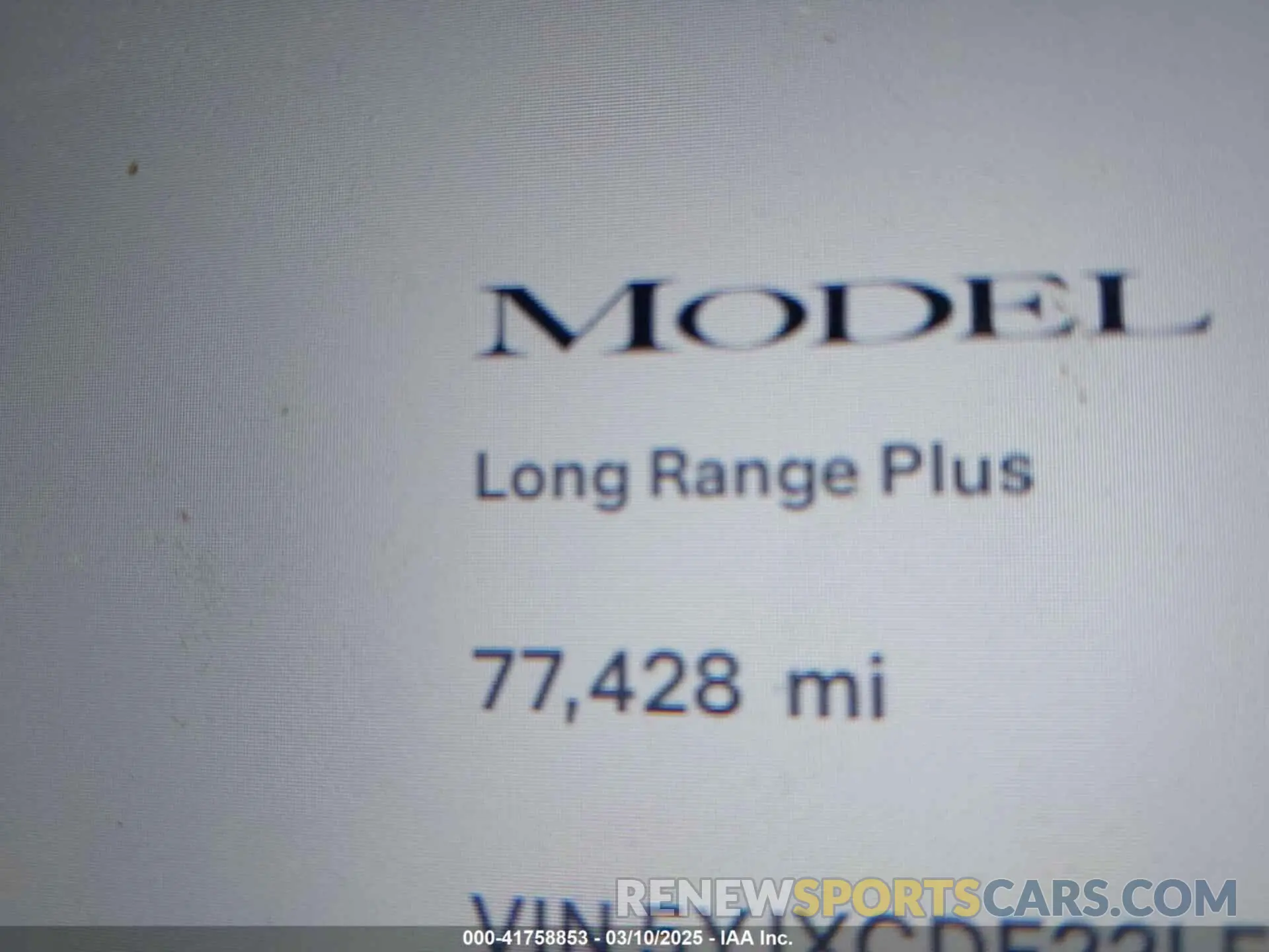 16 fotografías del automóvil dañado 5YJXCDE22LF304833 TESLA MODEL X 2020