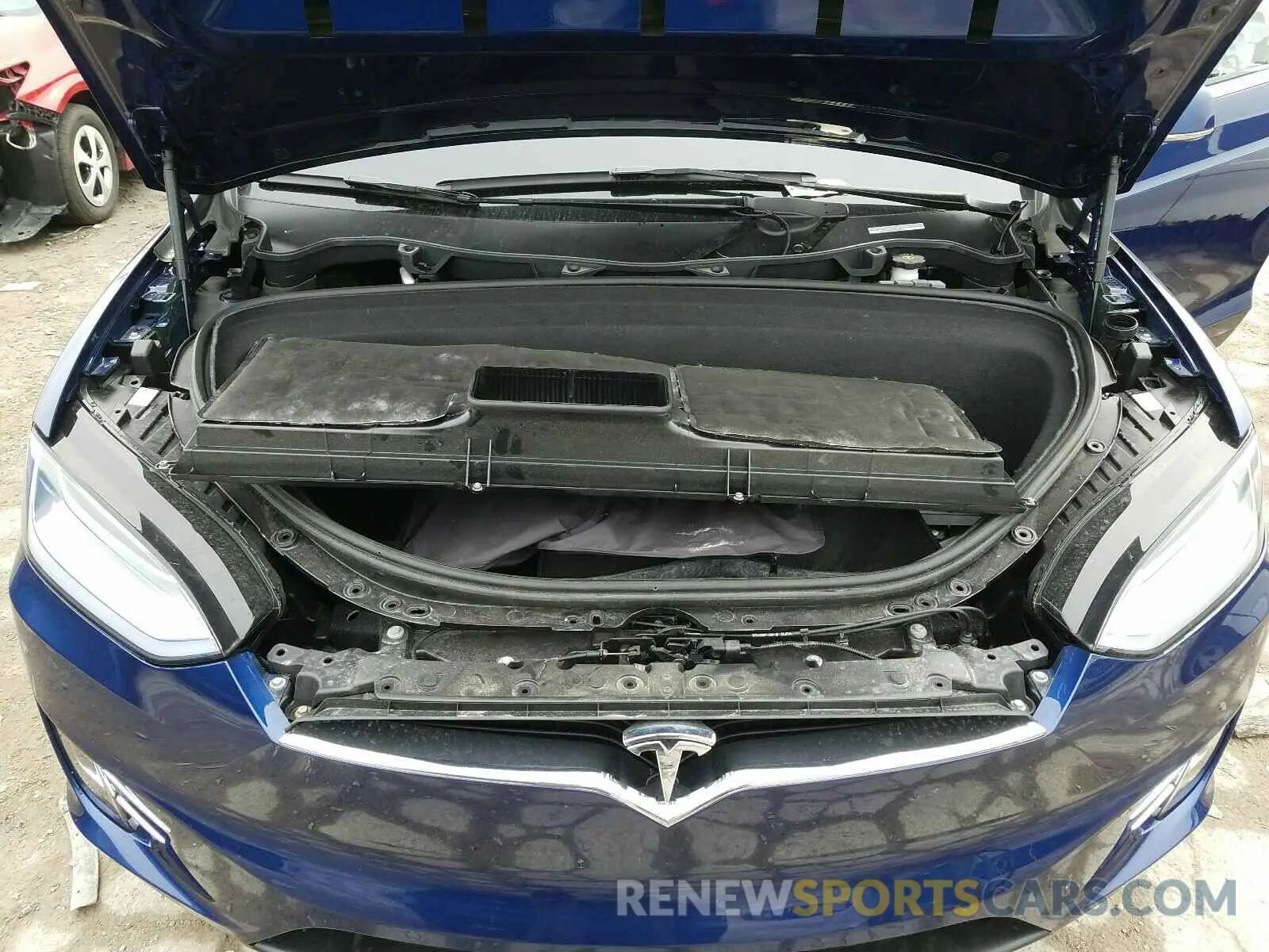 7 fotografías del automóvil dañado 5YJXCDE23LF232864 TESLA MODEL X 2020