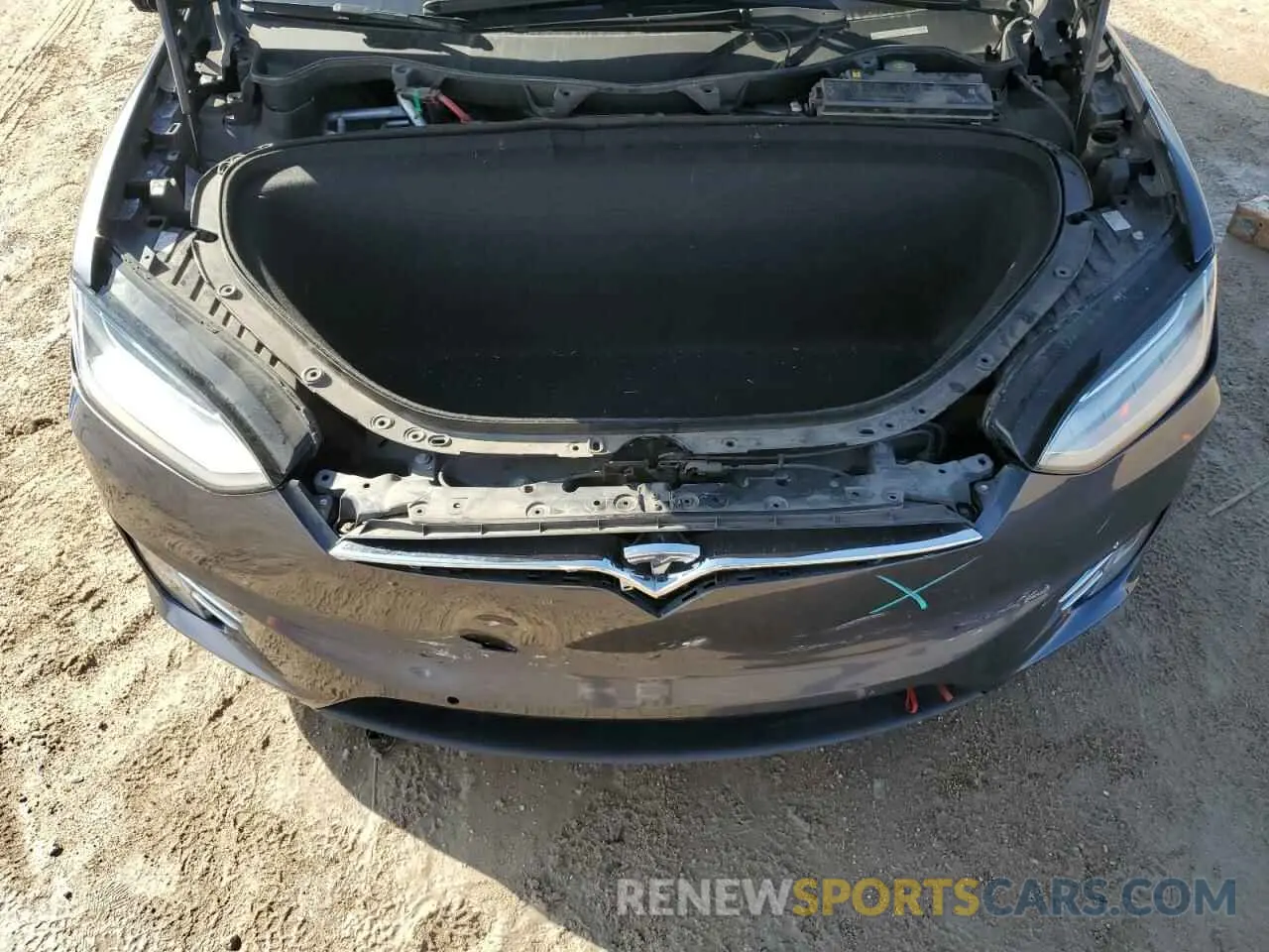 12 fotografías del automóvil dañado 5YJXCDE23LF238941 TESLA MODEL X 2020