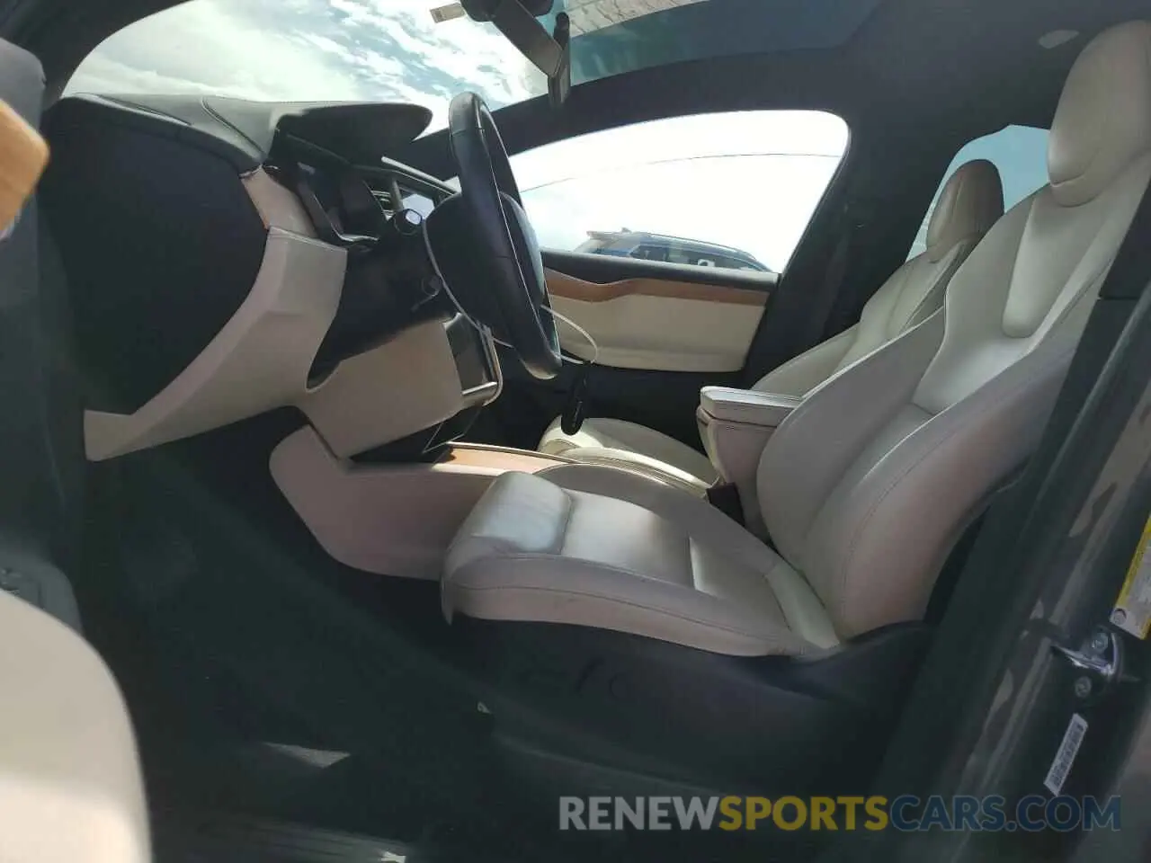 7 fotografías del automóvil dañado 5YJXCDE23LF238941 TESLA MODEL X 2020