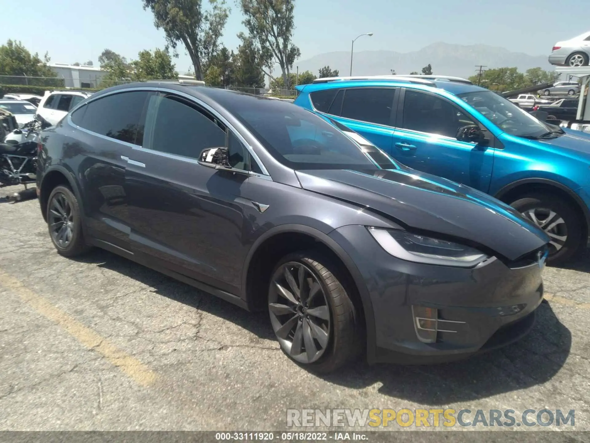 1 fotografías del automóvil dañado 5YJXCDE23LF239880 TESLA MODEL X 2020