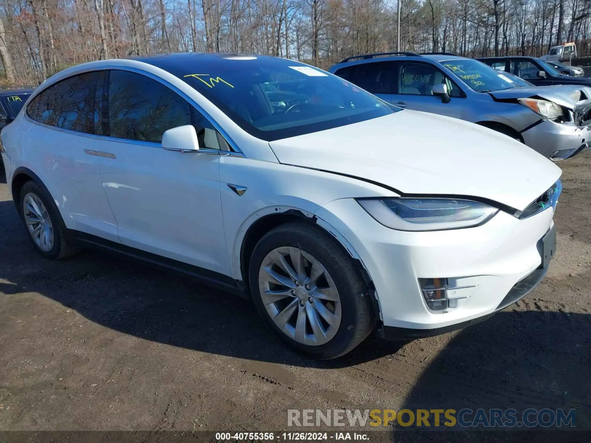 1 fotografías del automóvil dañado 5YJXCDE23LF248871 TESLA MODEL X 2020