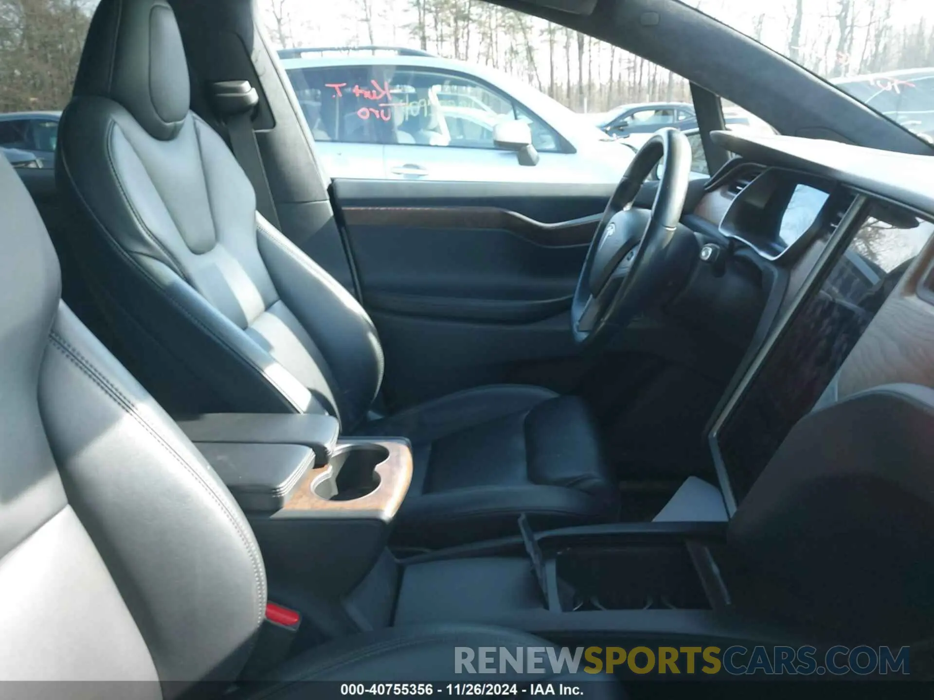 5 fotografías del automóvil dañado 5YJXCDE23LF248871 TESLA MODEL X 2020