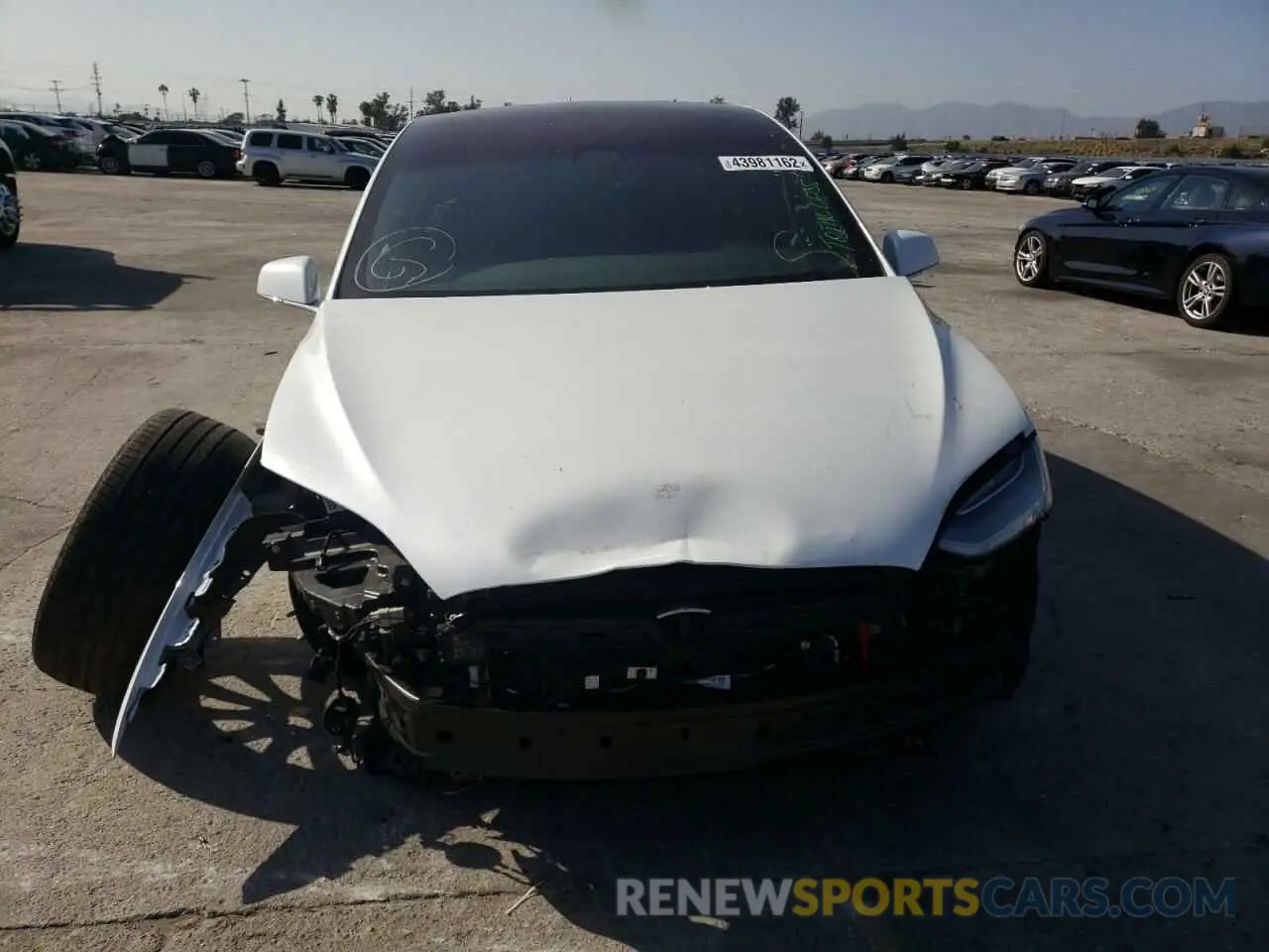 9 fotografías del automóvil dañado 5YJXCDE23LF249759 TESLA MODEL X 2020
