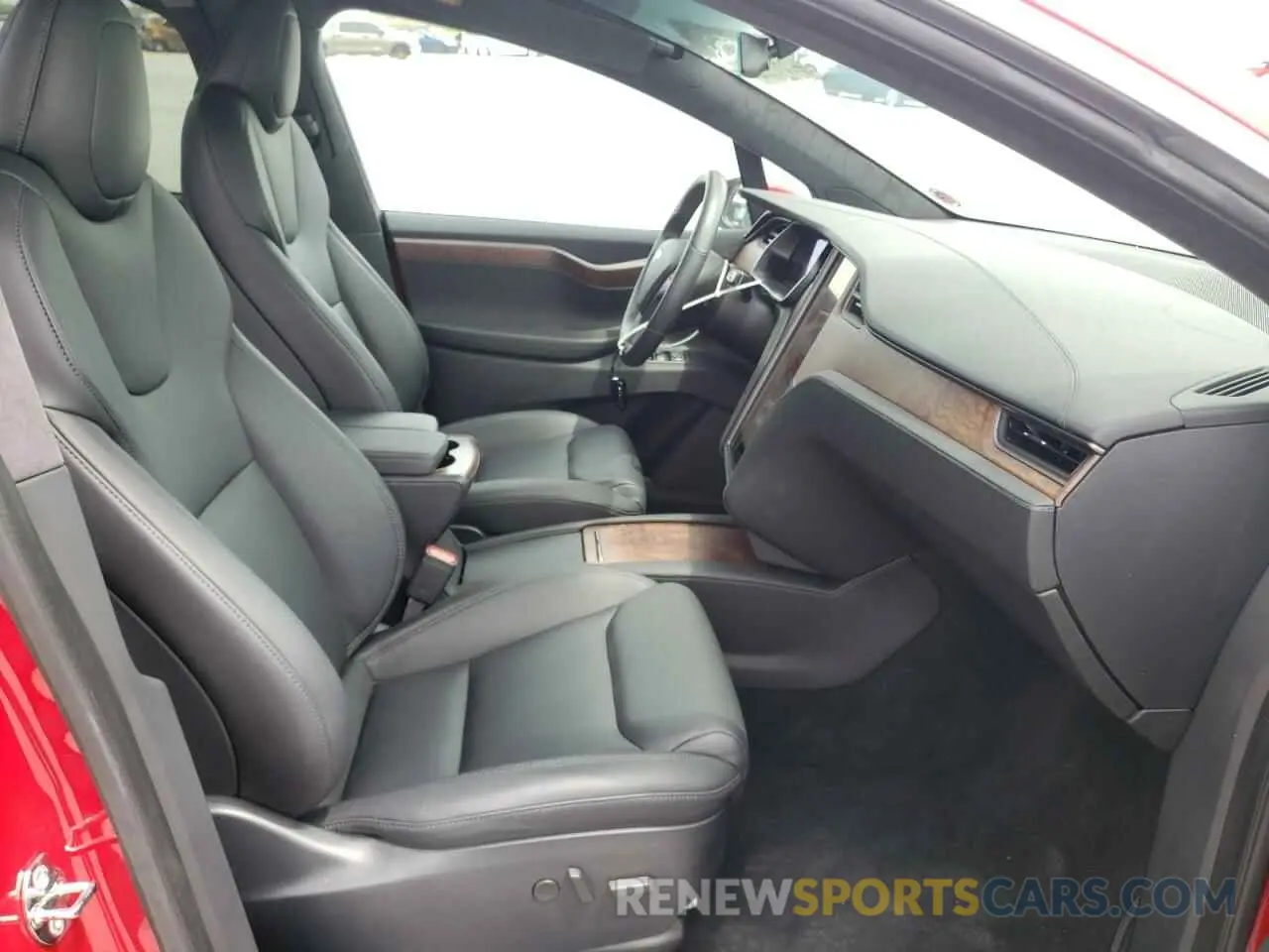 5 fotografías del automóvil dañado 5YJXCDE23LF283006 TESLA MODEL X 2020