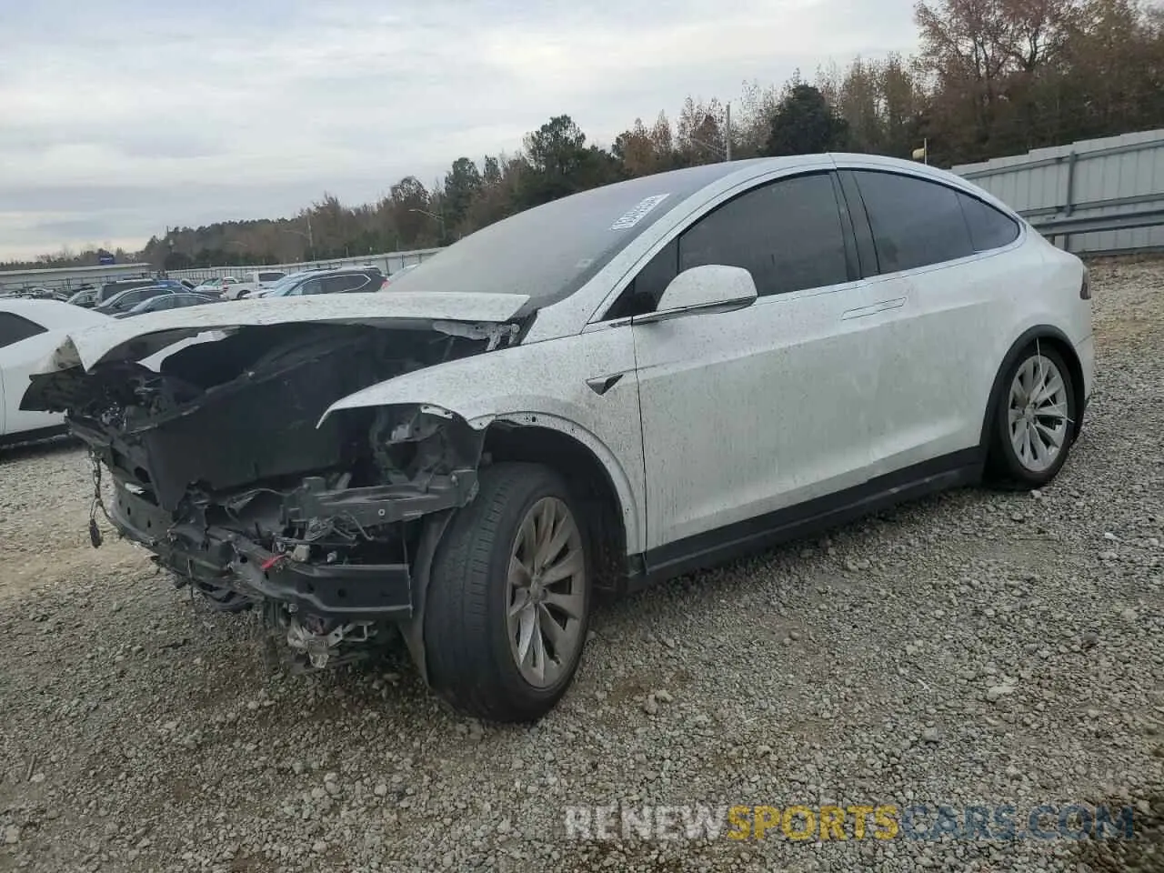 1 fotografías del automóvil dañado 5YJXCDE24LF250807 TESLA MODEL X 2020