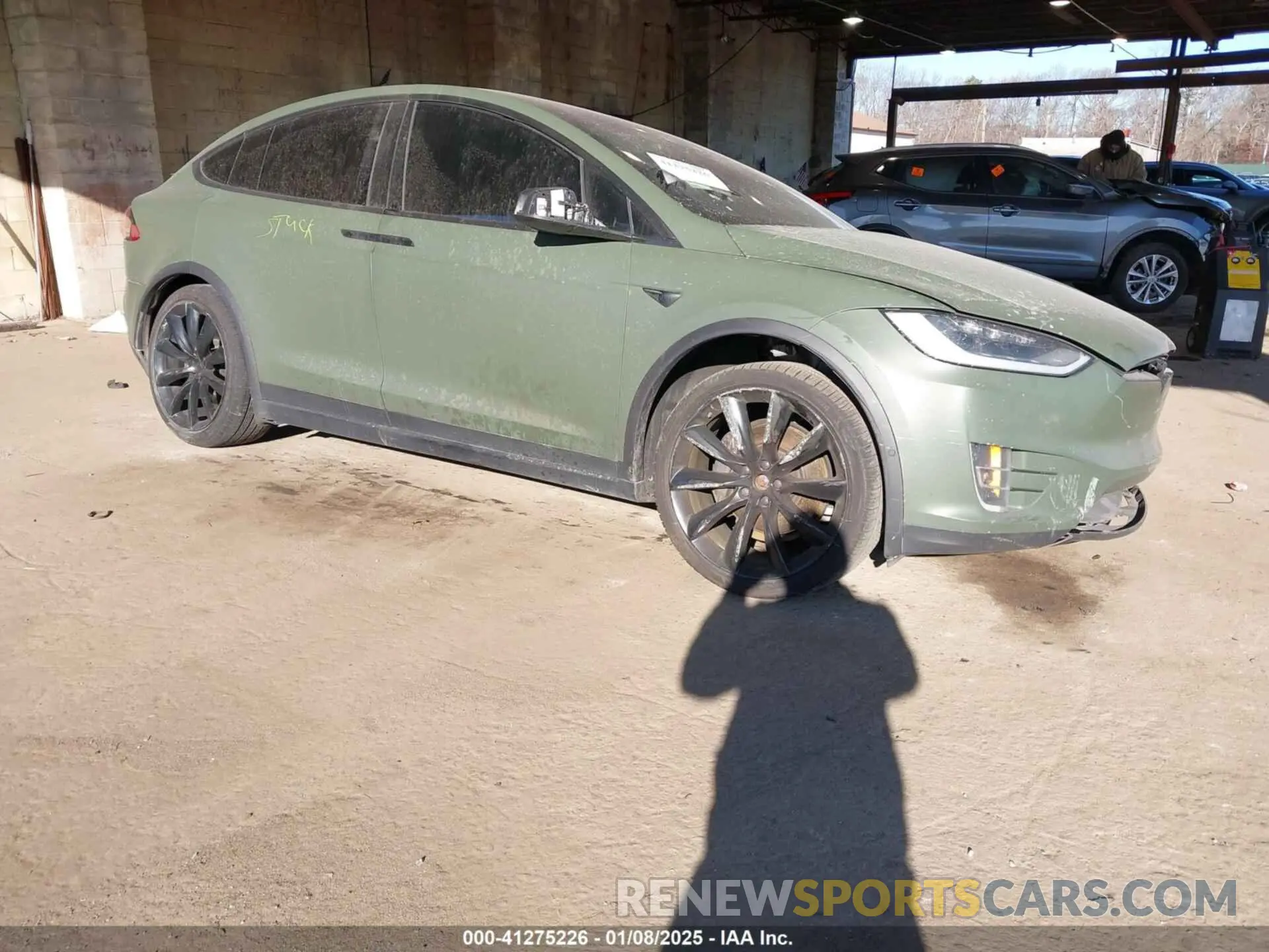 1 fotografías del automóvil dañado 5YJXCDE24LF272242 TESLA MODEL X 2020