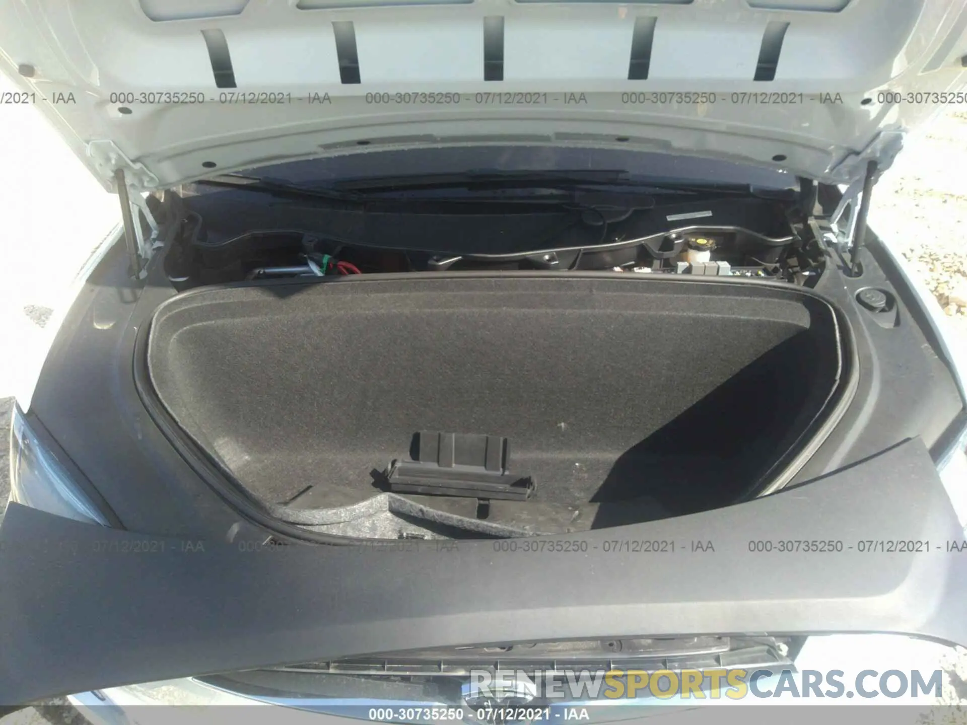10 fotografías del automóvil dañado 5YJXCDE25LF234955 TESLA MODEL X 2020