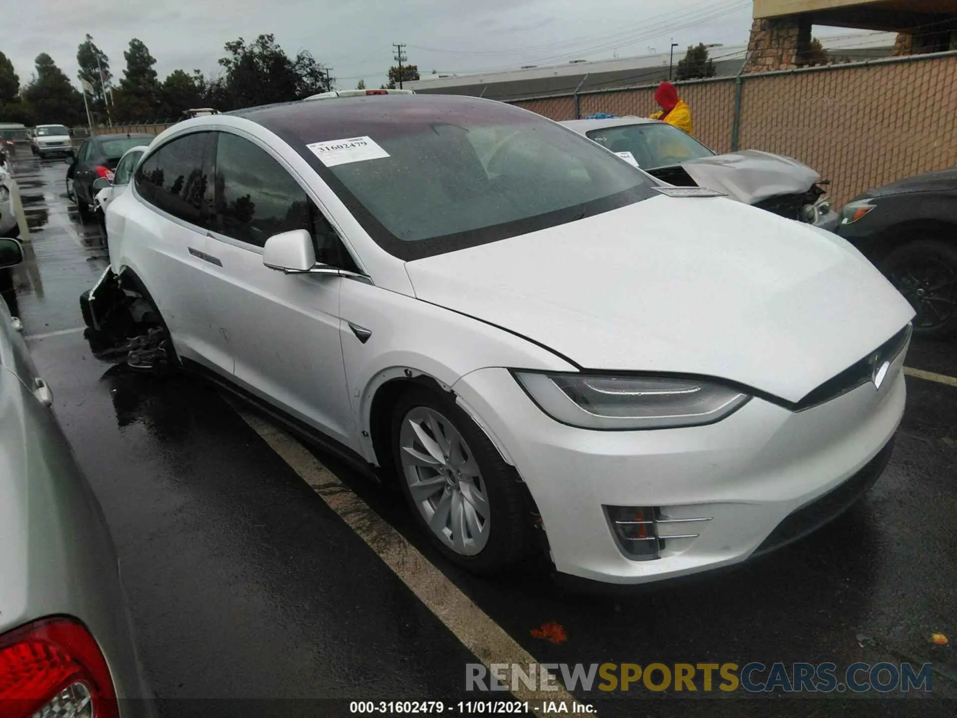 1 fotografías del automóvil dañado 5YJXCDE25LF298171 TESLA MODEL X 2020