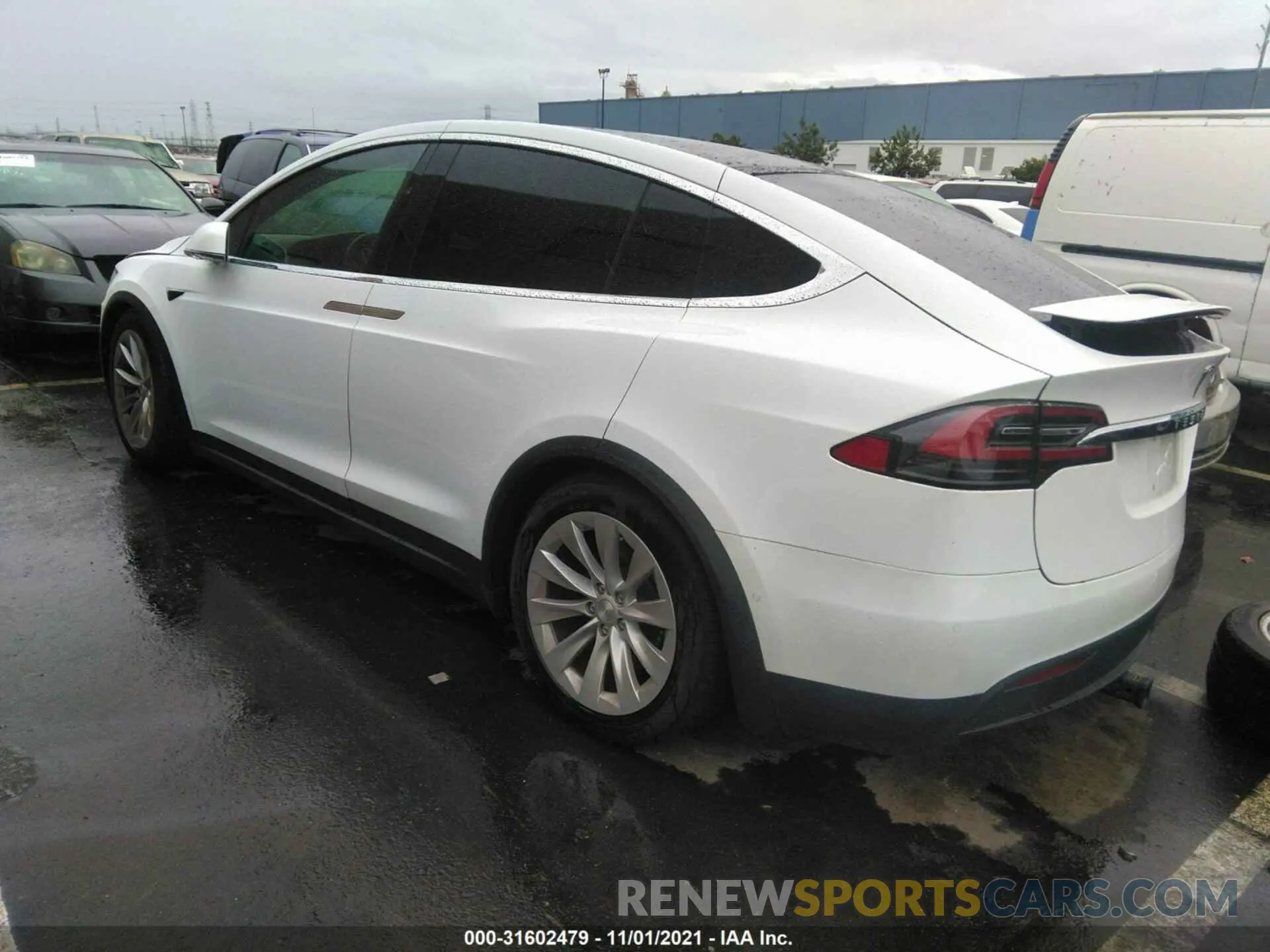 3 fotografías del automóvil dañado 5YJXCDE25LF298171 TESLA MODEL X 2020