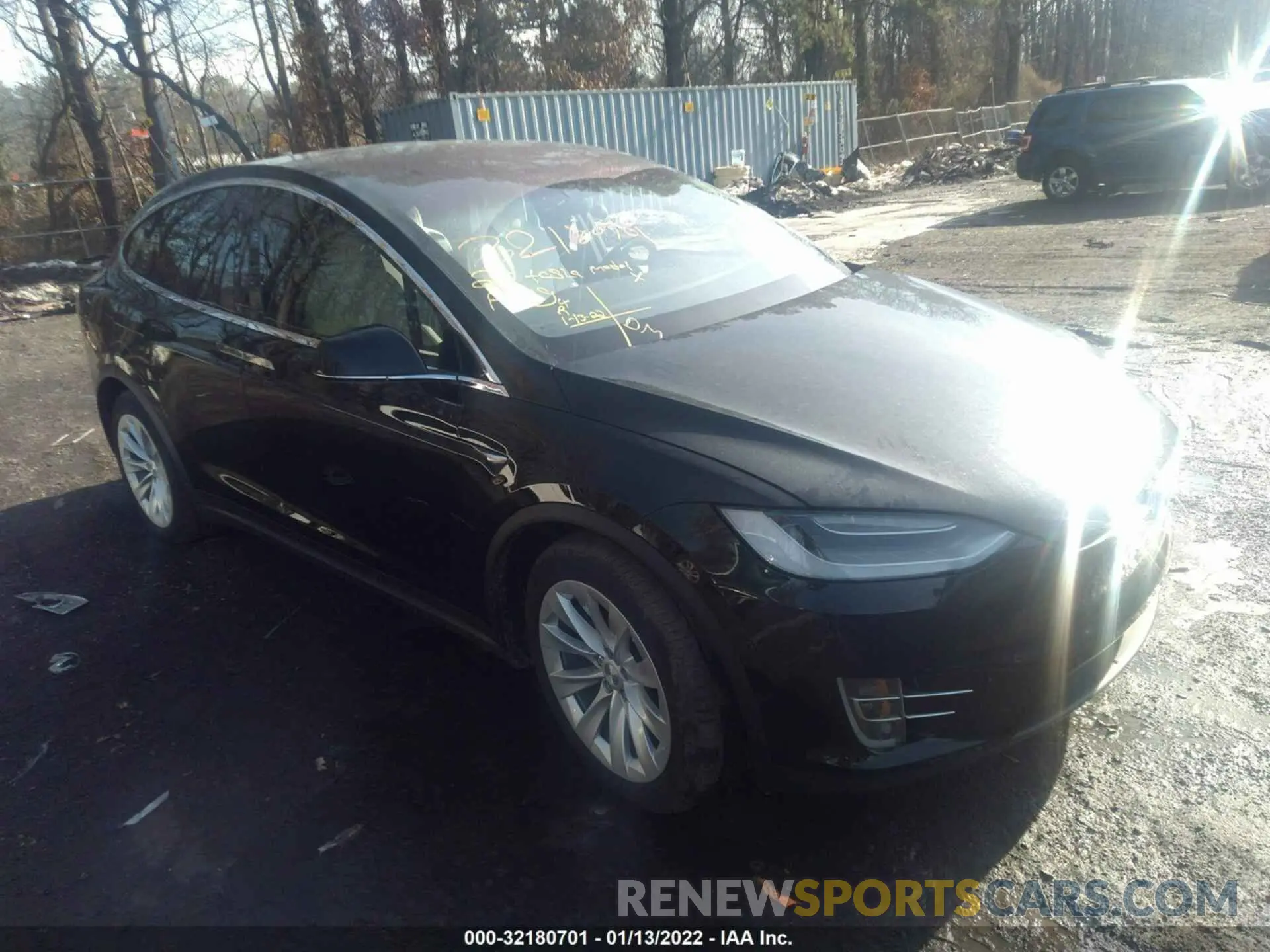 1 fotografías del automóvil dañado 5YJXCDE25LF305121 TESLA MODEL X 2020