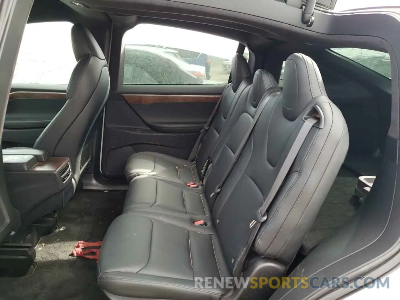 6 fotografías del automóvil dañado 5YJXCDE26LF230770 TESLA MODEL X 2020