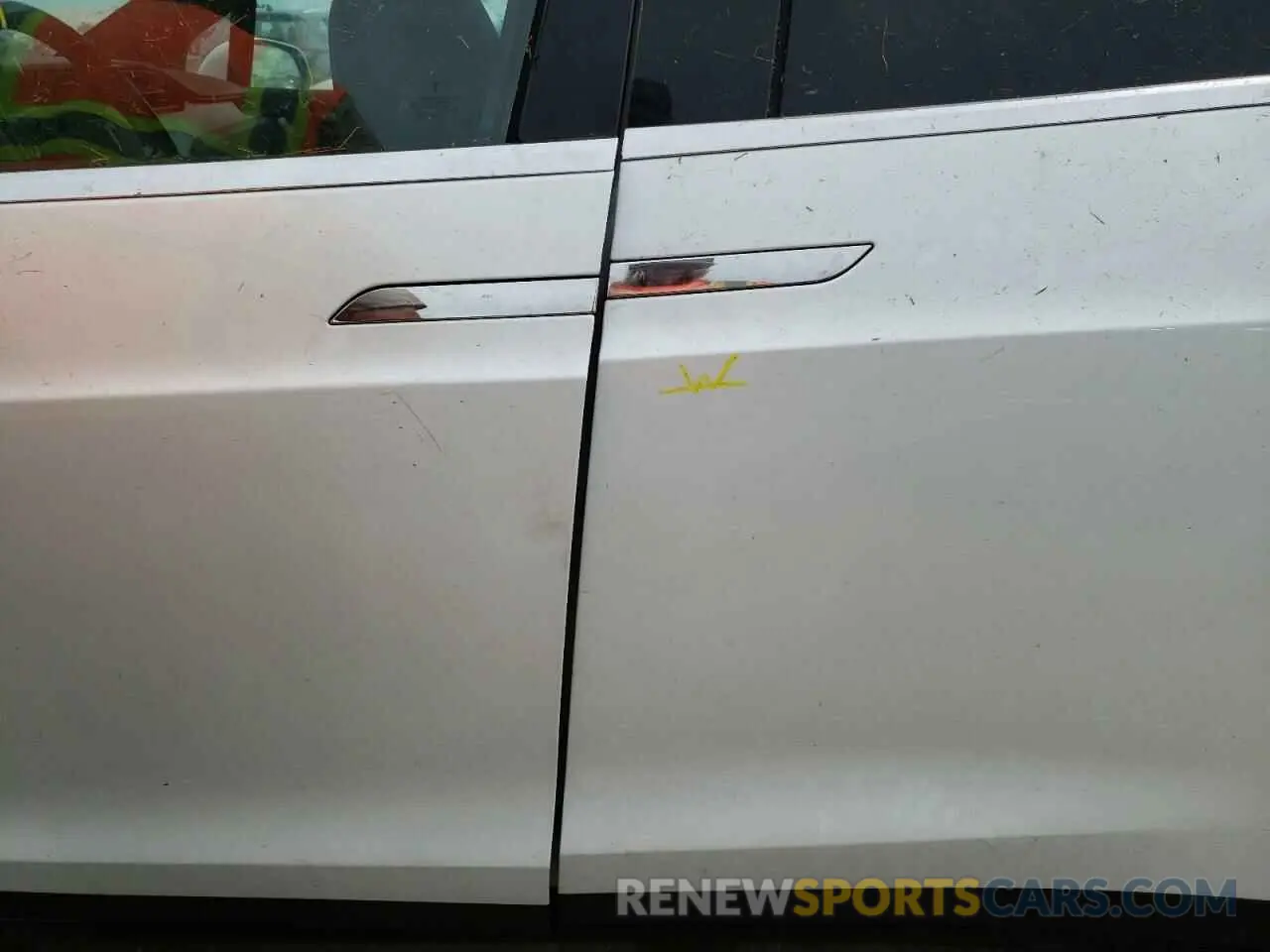 9 fotografías del automóvil dañado 5YJXCDE26LF230770 TESLA MODEL X 2020