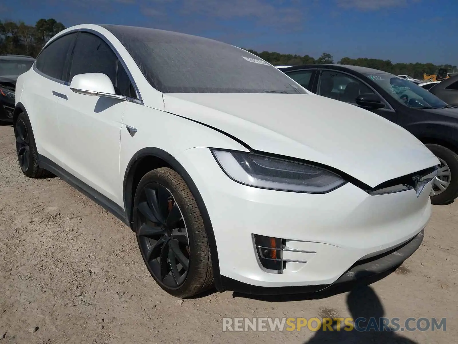 1 fotografías del automóvil dañado 5YJXCDE26LF234284 TESLA MODEL X 2020