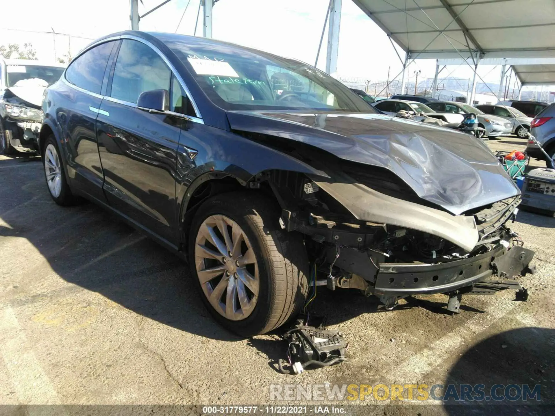 1 fotografías del automóvil dañado 5YJXCDE26LF236262 TESLA MODEL X 2020