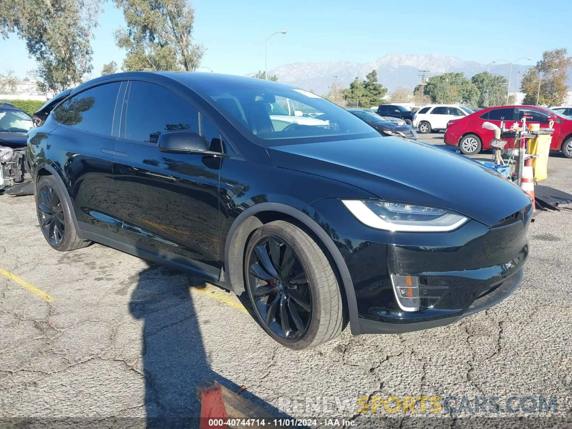 1 fotografías del automóvil dañado 5YJXCDE26LF239727 TESLA MODEL X 2020
