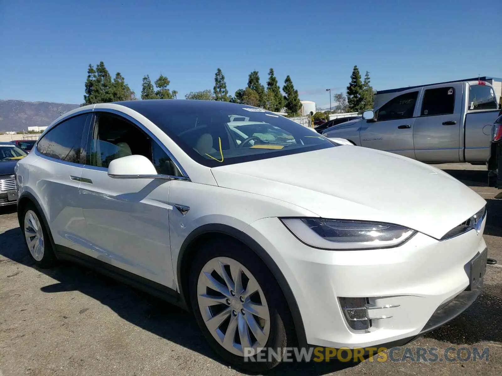 1 fotografías del automóvil dañado 5YJXCDE27LF238361 TESLA MODEL X 2020
