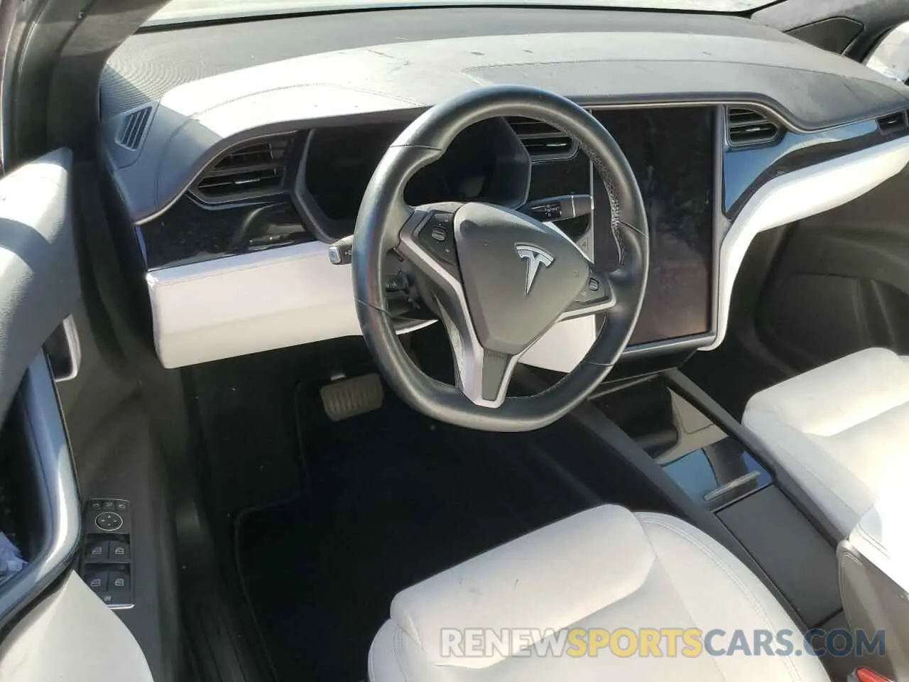 8 fotografías del automóvil dañado 5YJXCDE28LF261972 TESLA MODEL X 2020