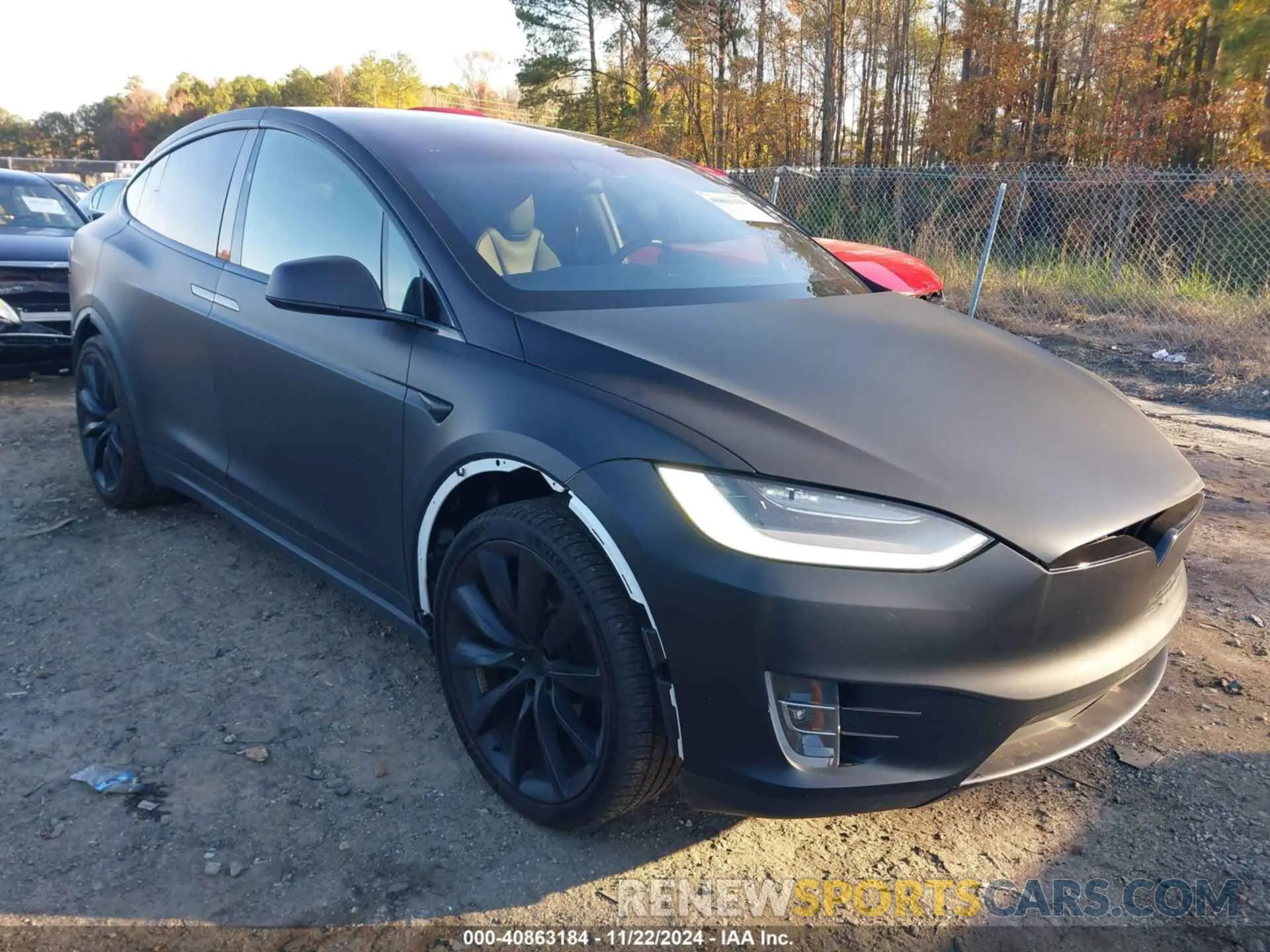 1 fotografías del automóvil dañado 5YJXCDE28LF298553 TESLA MODEL X 2020