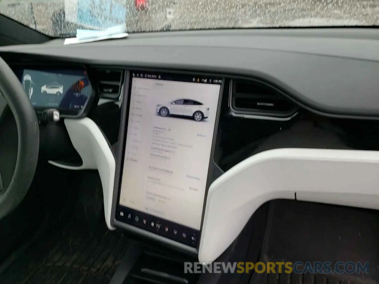 9 fotografías del automóvil dañado 5YJXCDE29LF301539 TESLA MODEL X 2020