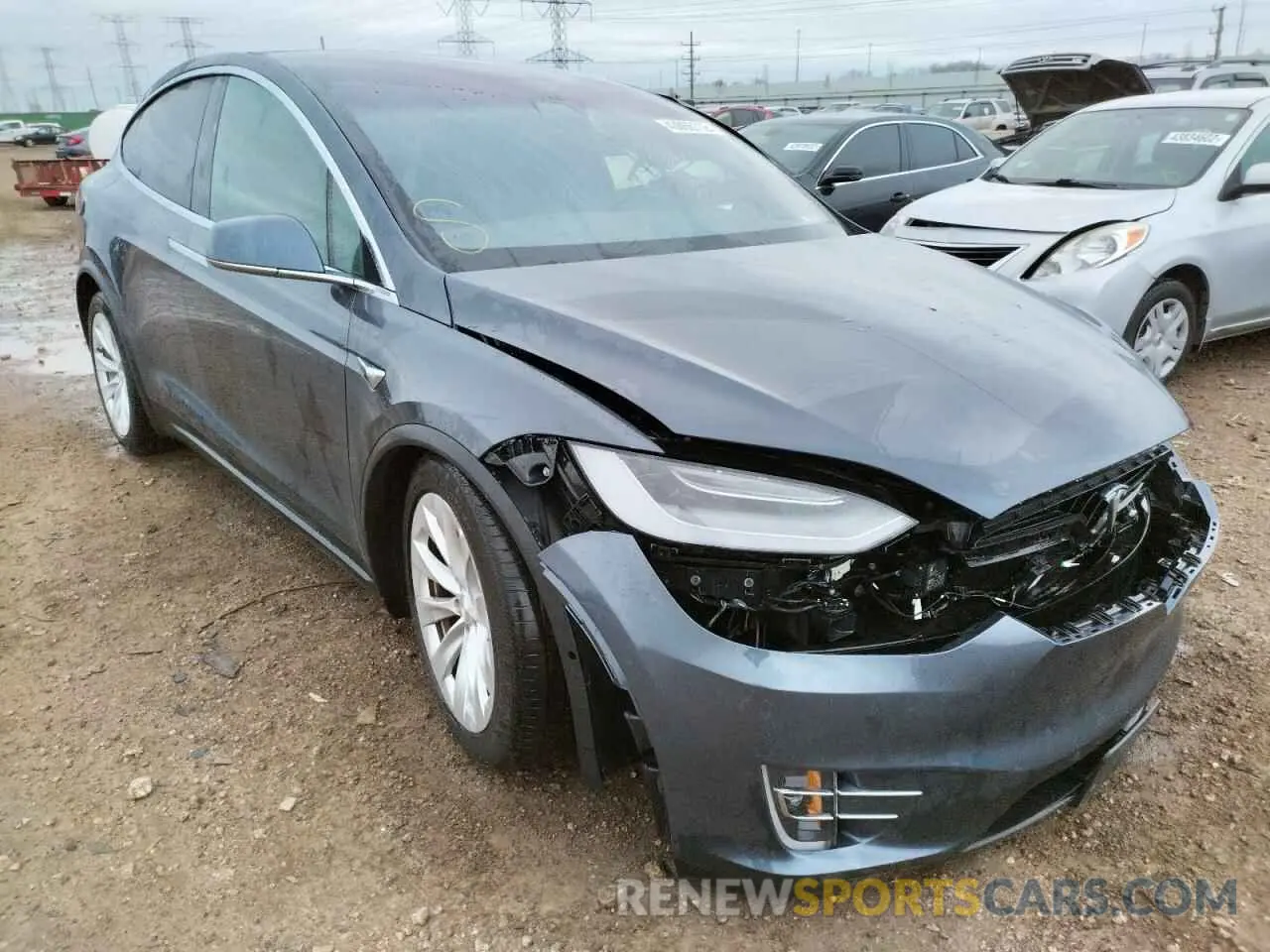1 fotografías del automóvil dañado 5YJXCDE2XLF263061 TESLA MODEL X 2020
