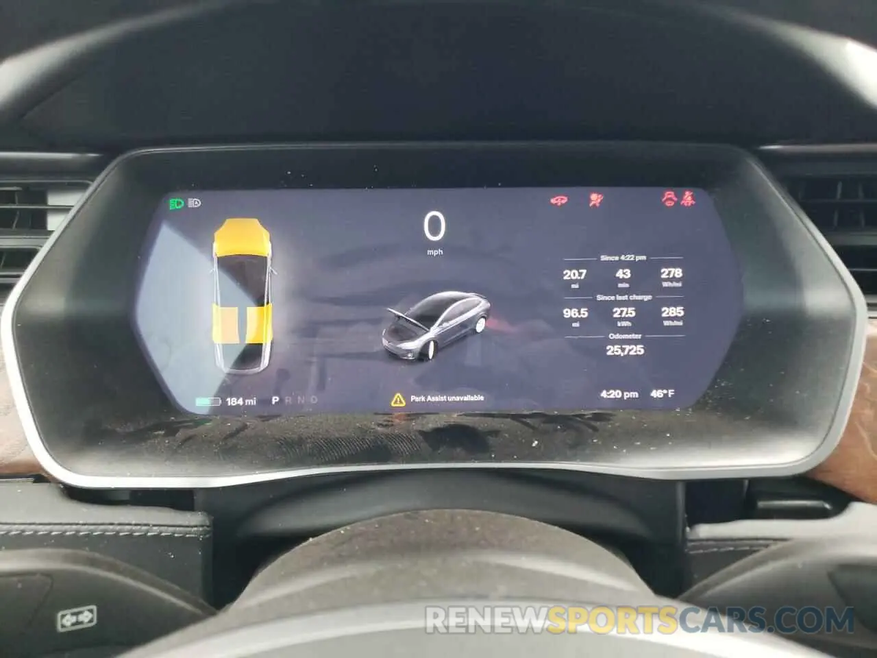 8 fotografías del automóvil dañado 5YJXCDE2XLF263061 TESLA MODEL X 2020
