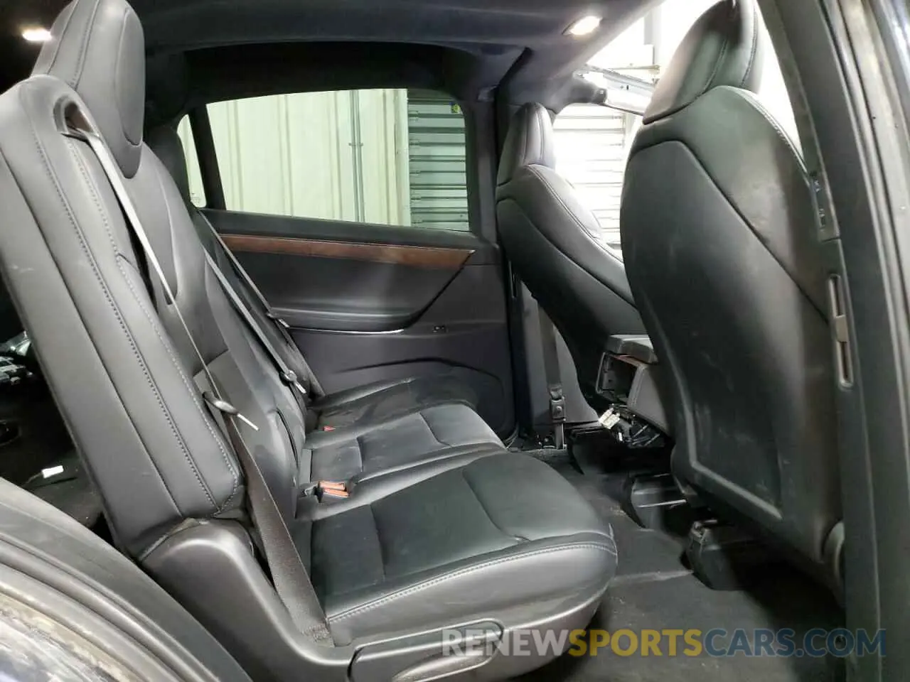 12 fotografías del automóvil dañado 5YJXCDE2XLF279941 TESLA MODEL X 2020