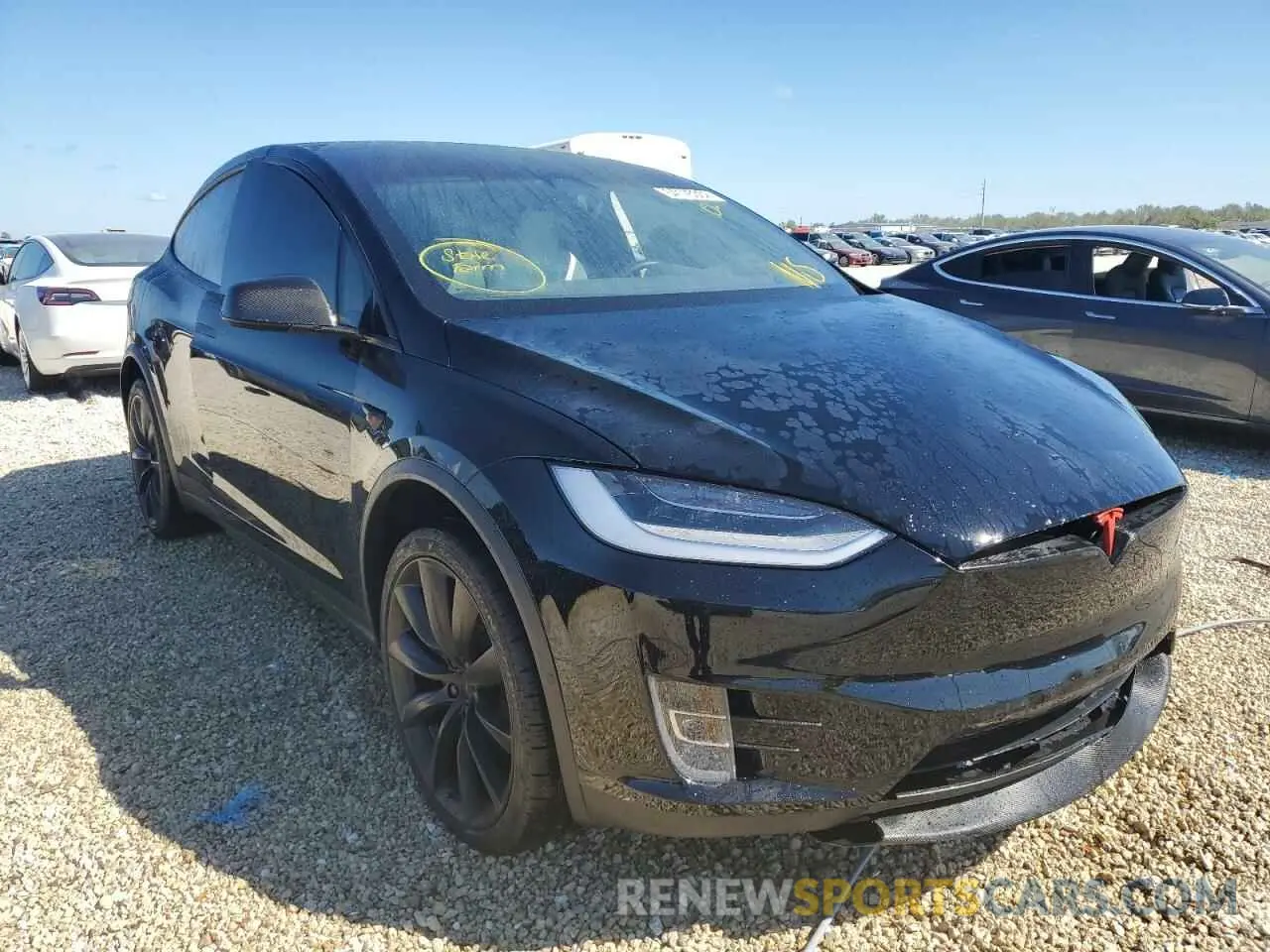 1 fotografías del automóvil dañado 5YJXCDE2XLF280930 TESLA MODEL X 2020