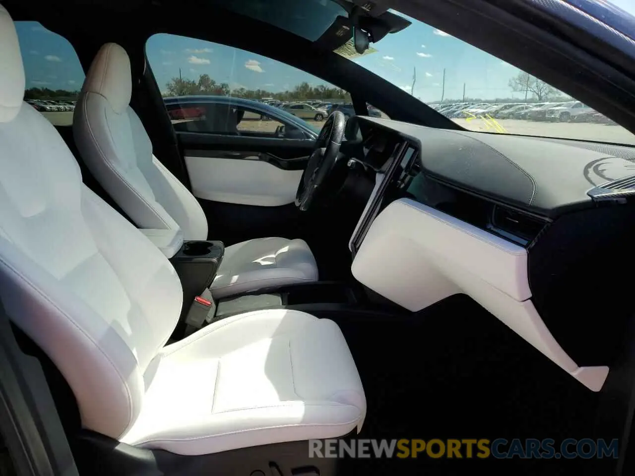 5 fotografías del automóvil dañado 5YJXCDE2XLF280930 TESLA MODEL X 2020