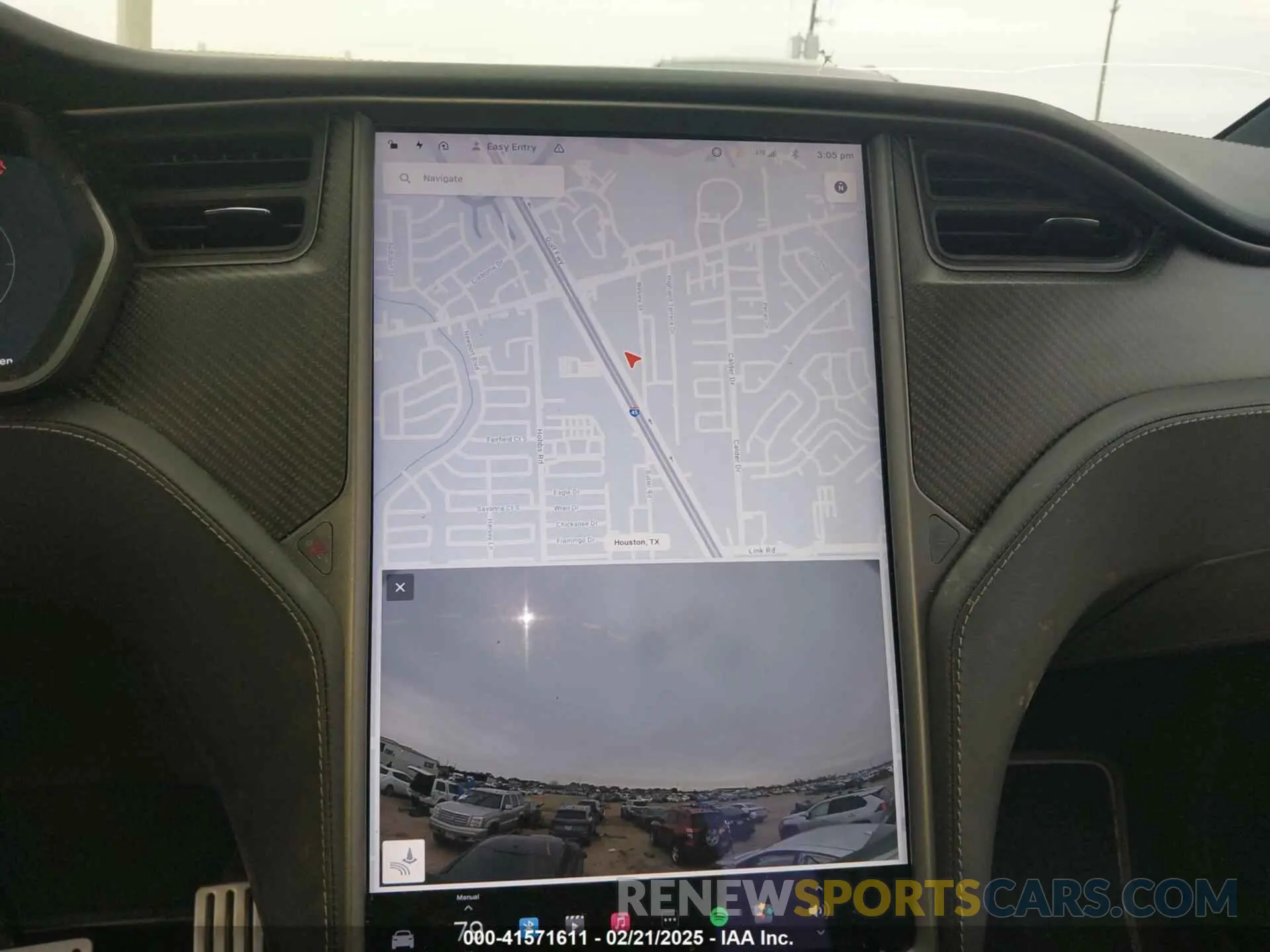 18 fotografías del automóvil dañado 5YJXCDE43LF301540 TESLA MODEL X 2020