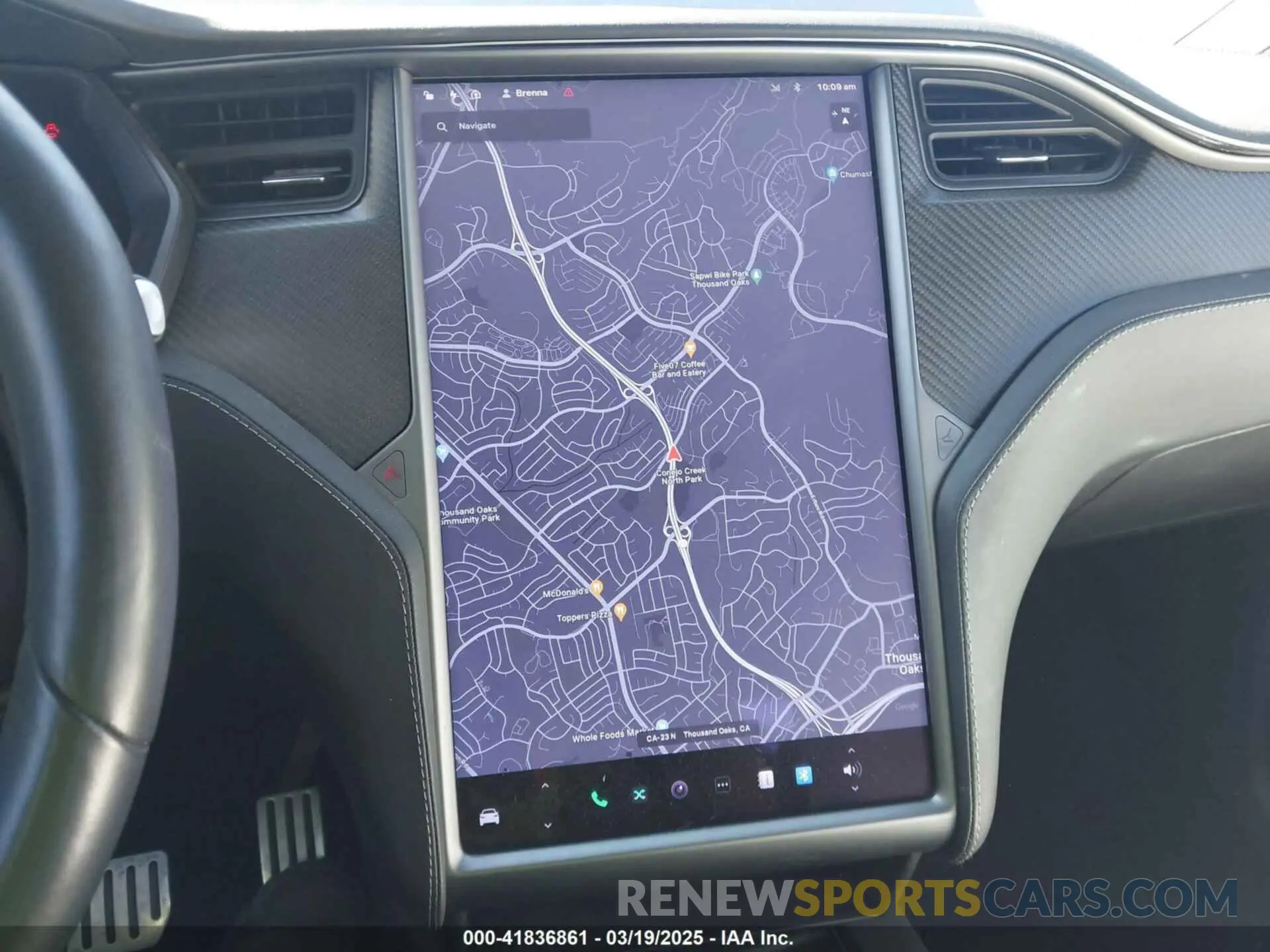 18 fotografías del automóvil dañado 5YJXCDE44LF304706 TESLA MODEL X 2020
