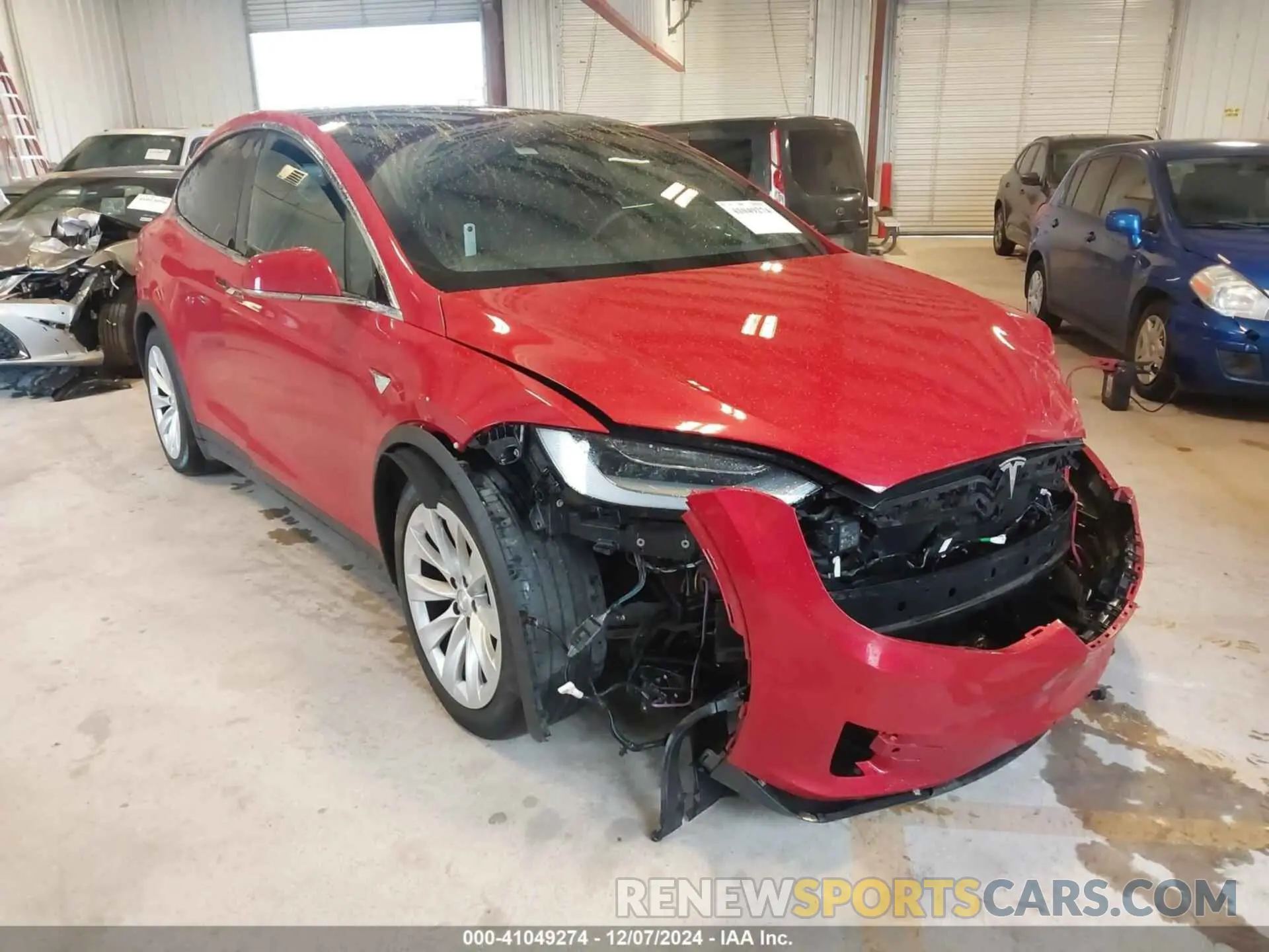 1 fotografías del automóvil dañado 5YJXCDE4XLF303267 TESLA MODEL X 2020